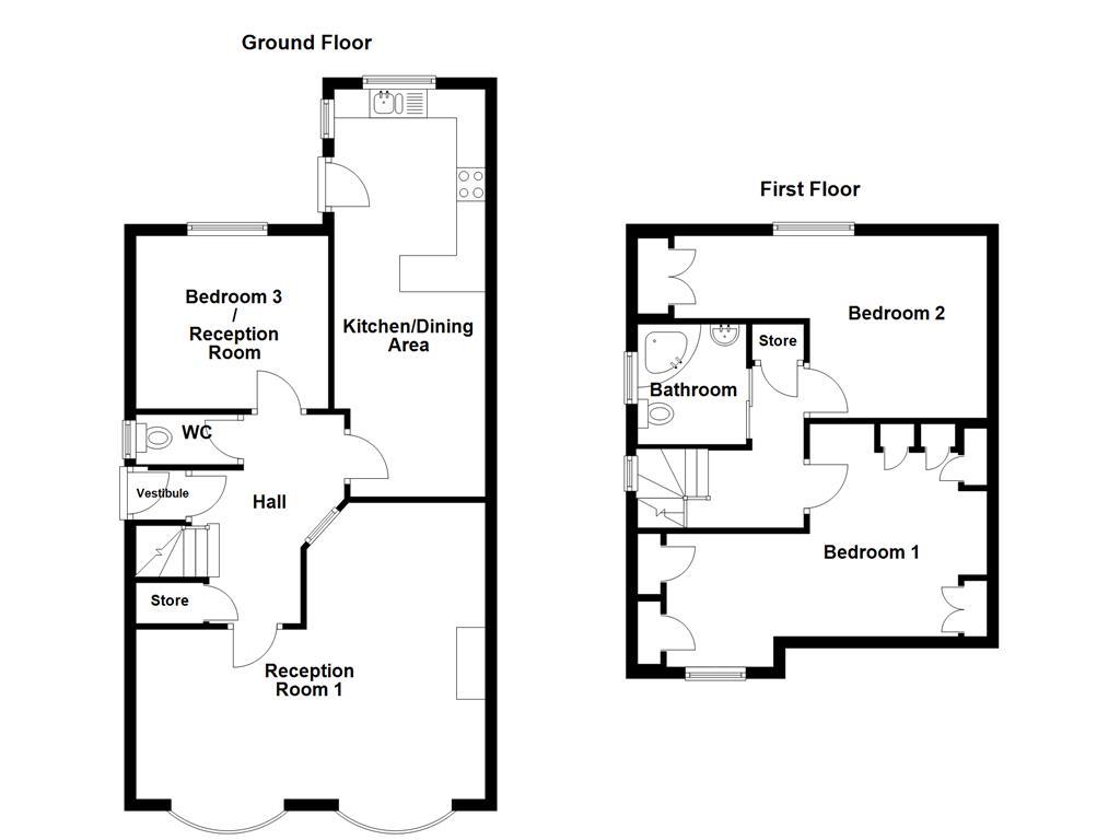 80, Moss Bank Road, Manchester floorplan