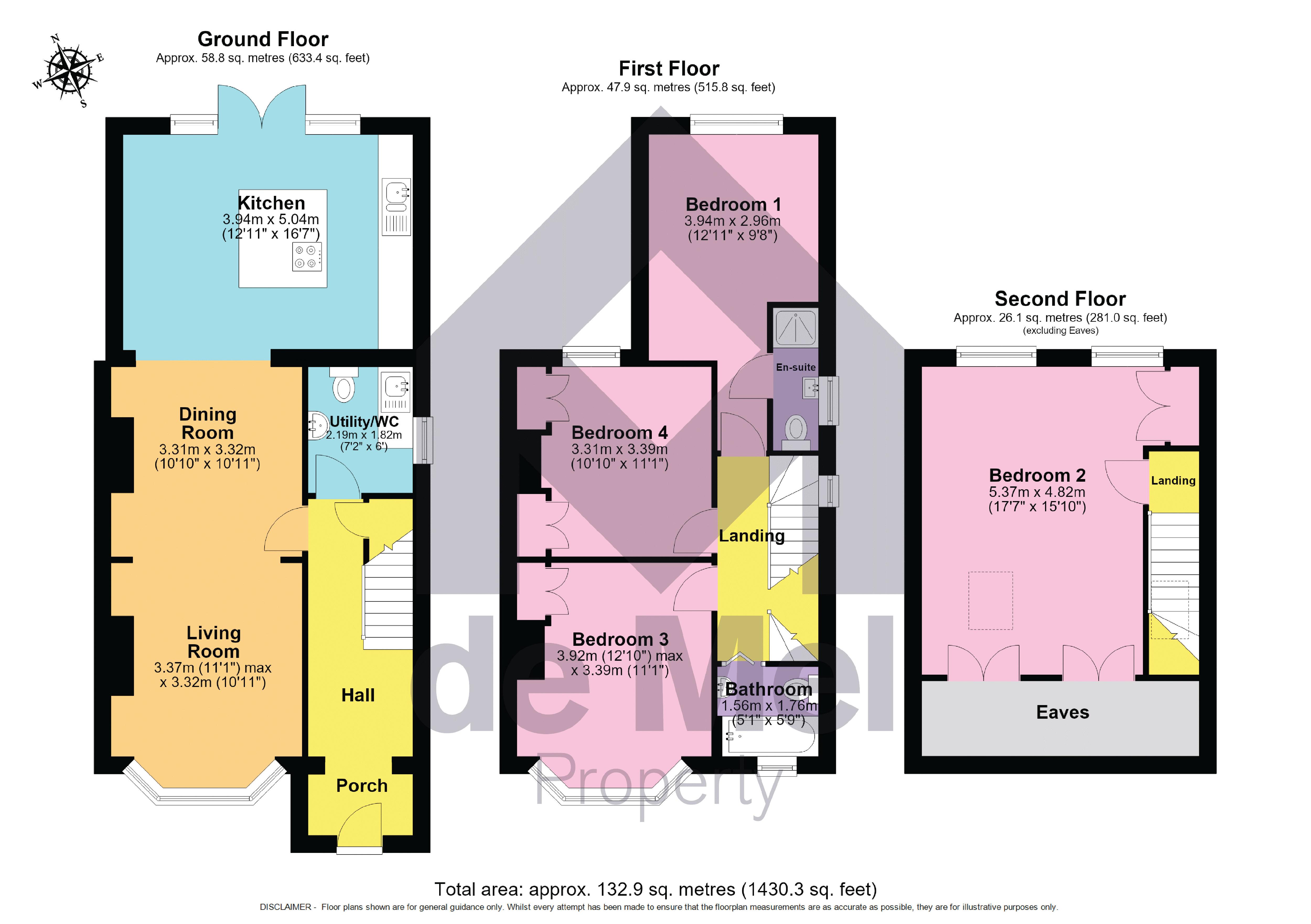 New Barn Lane, Cheltenham floorplan