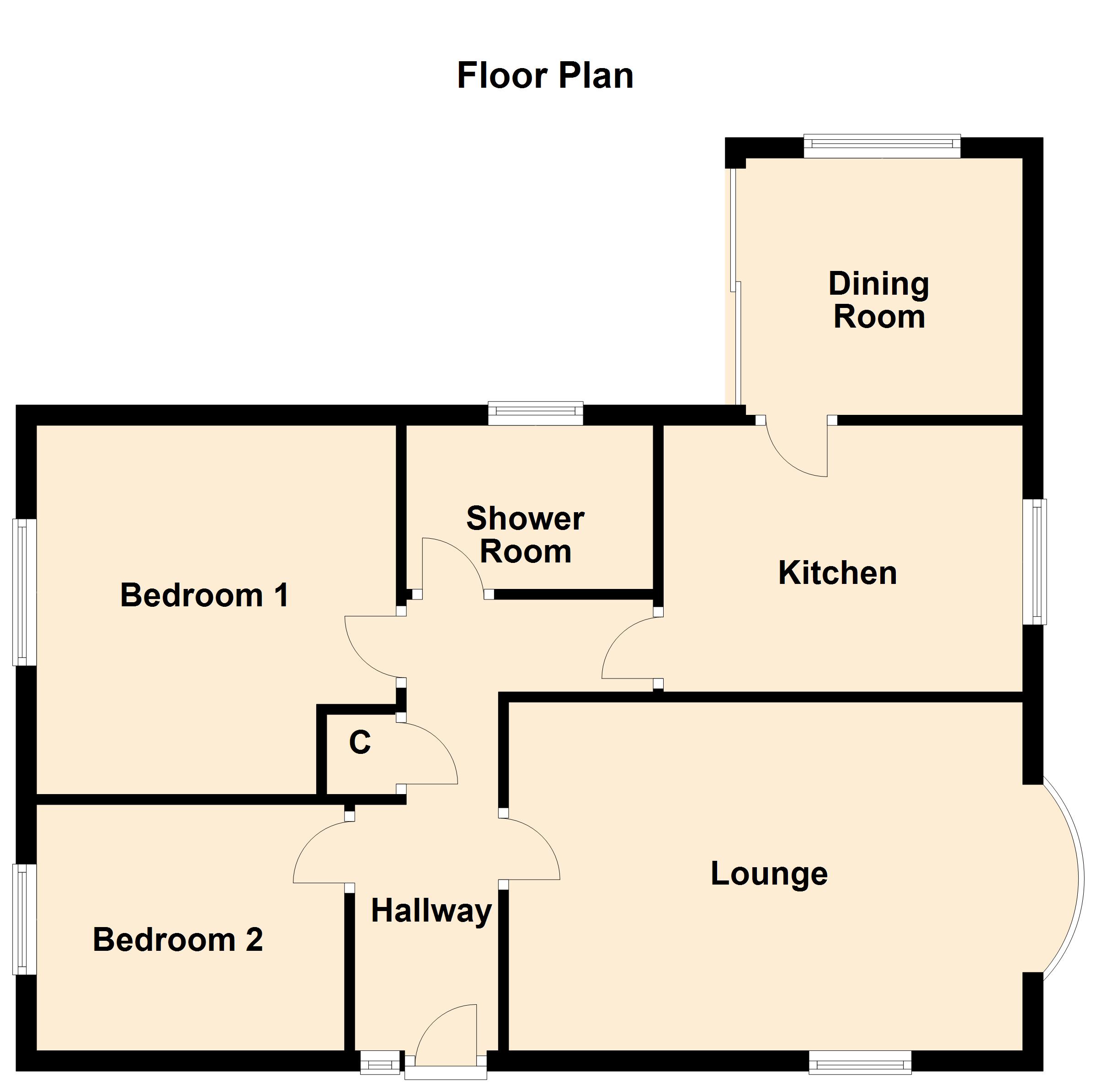 2 bed bungalow for sale in Norman Close, BartonUponHumber, North