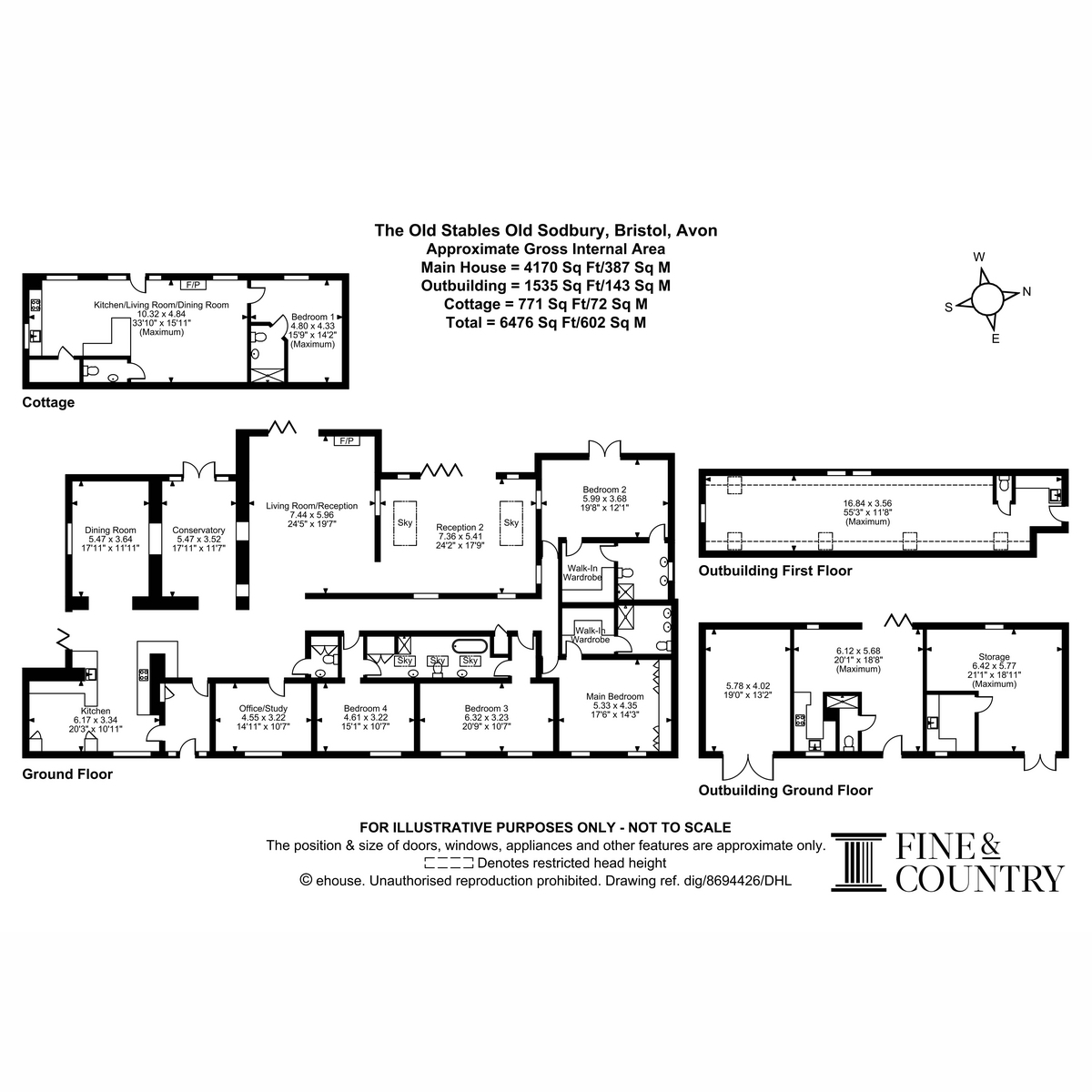 The Old Stables, Old Sodbury, Bristol floorplan