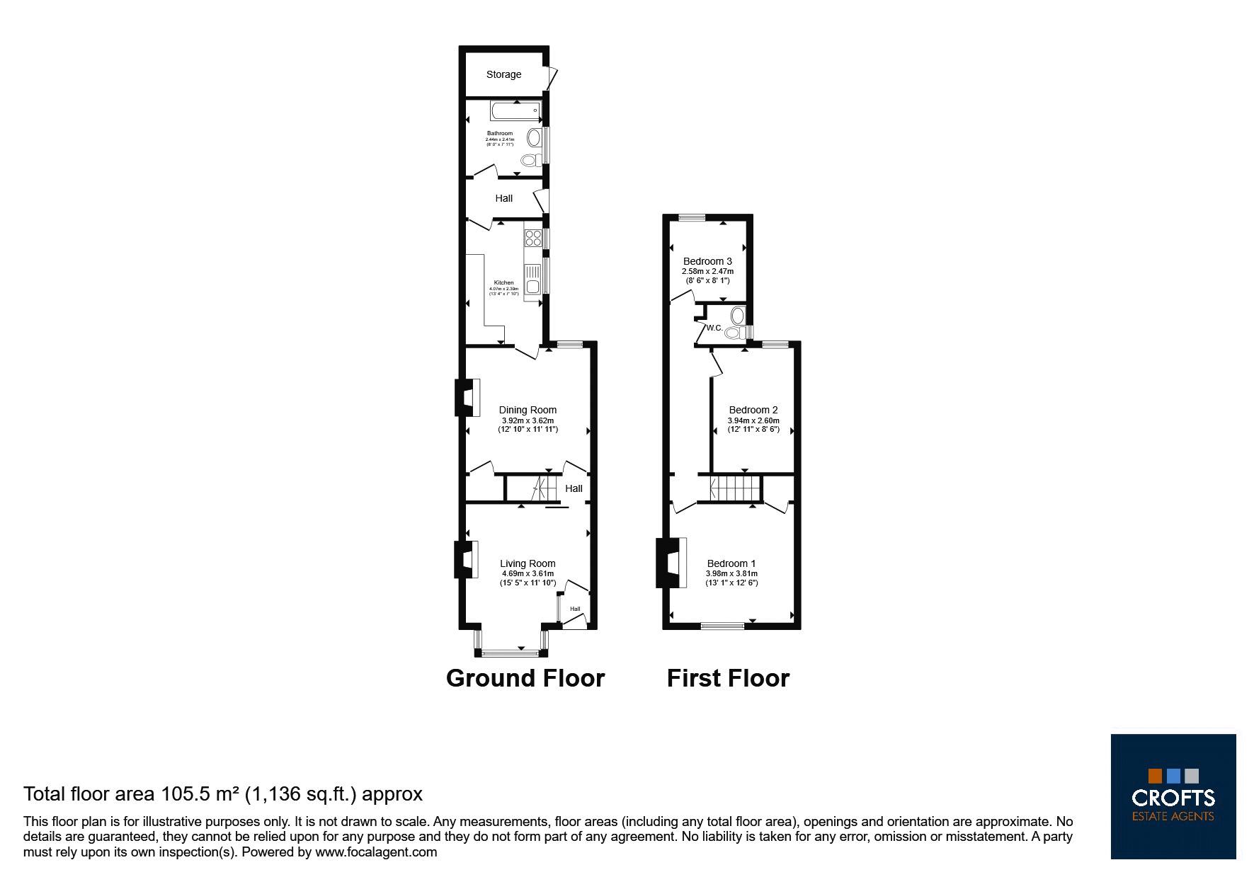42, Thrunscoe Road, Cleethorpes floorplan
