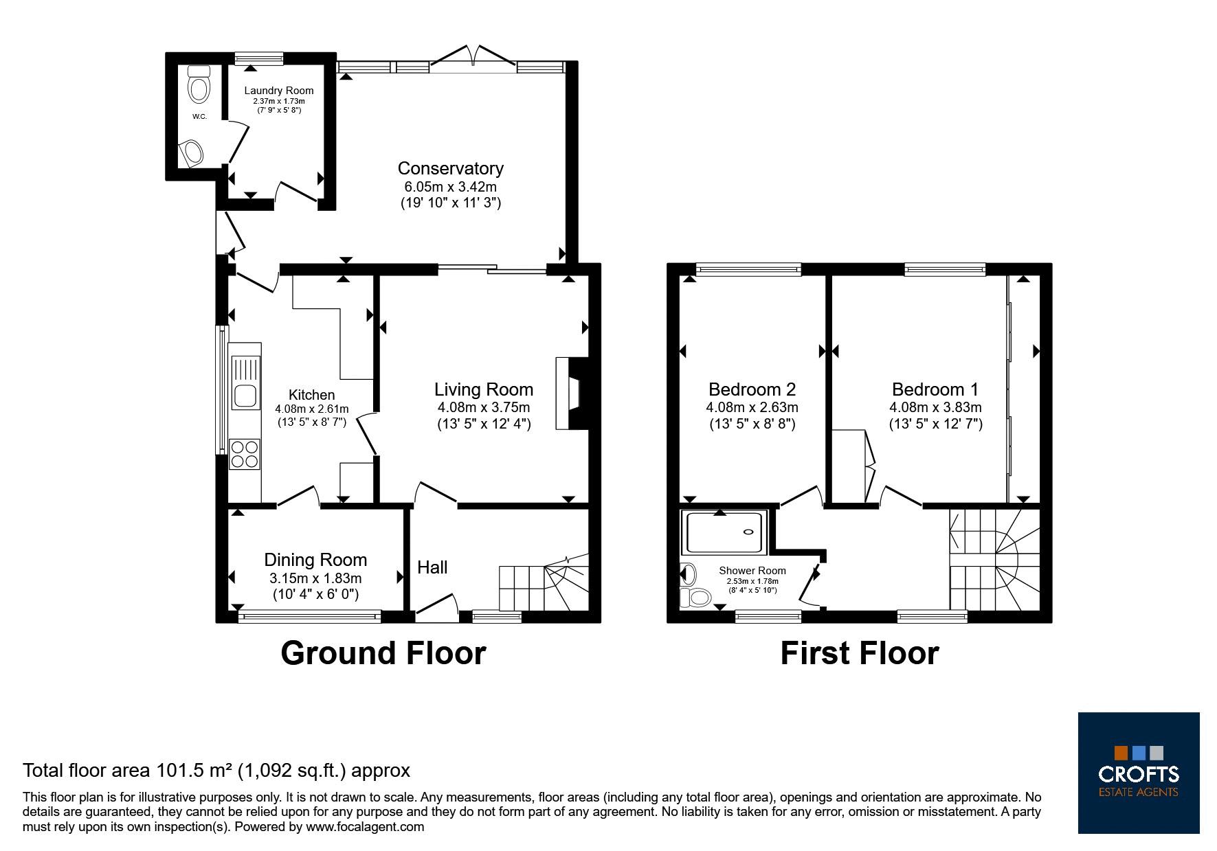 100, Sandringham Road, Cleethorpes floorplan