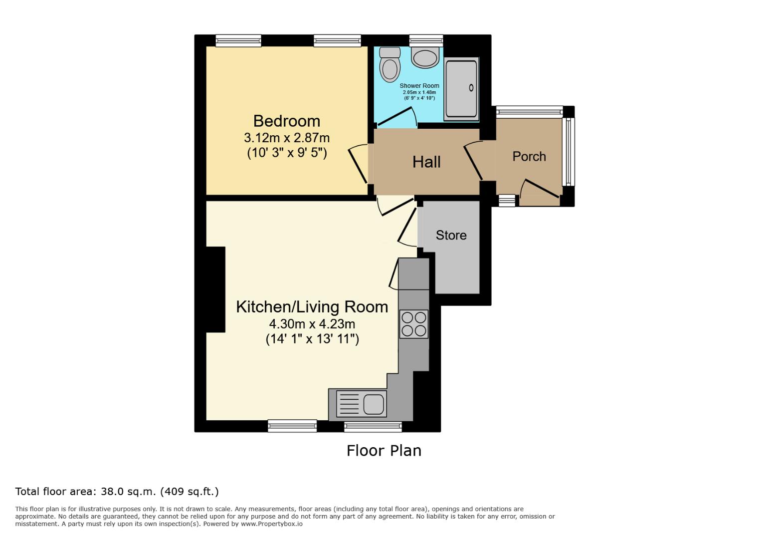 84, Wisewood Avenue, Sheffield floorplan