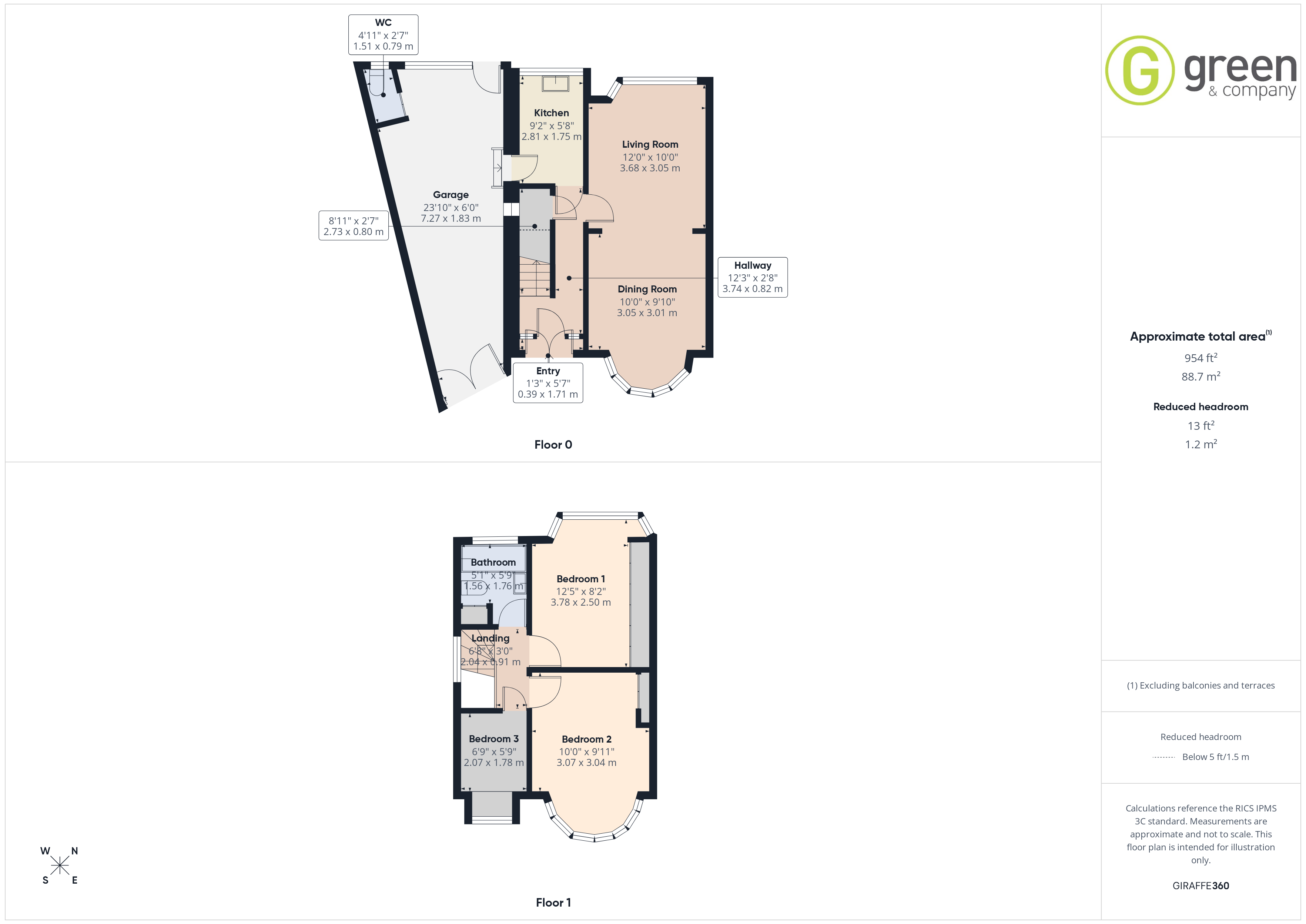 68, Padstow Road, Birmingham floorplan