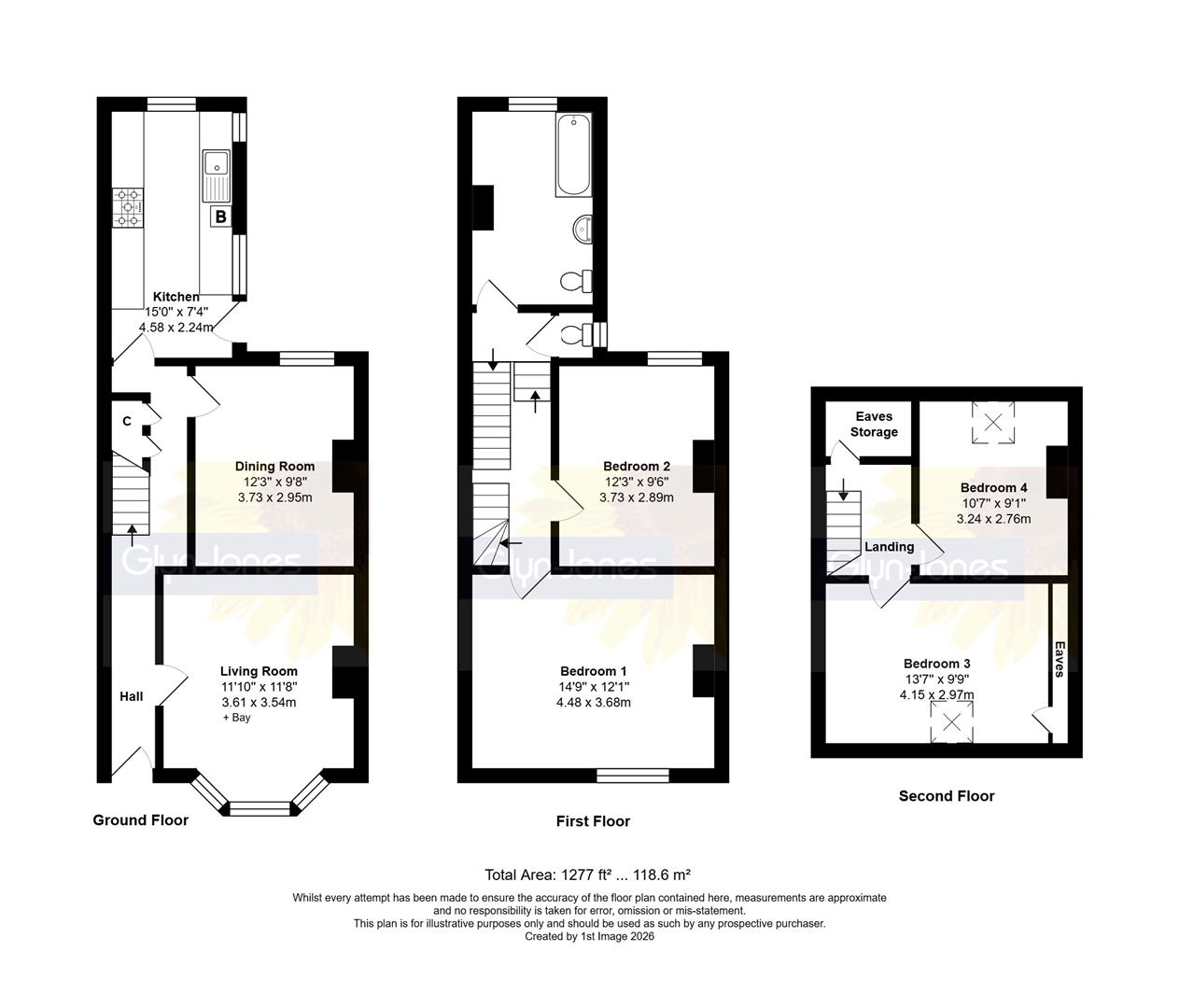 9, Purbeck Place, Littlehampton floorplan