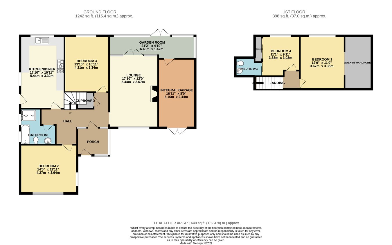 130, De la Warr Road, Bexhill-on-Sea floorplan