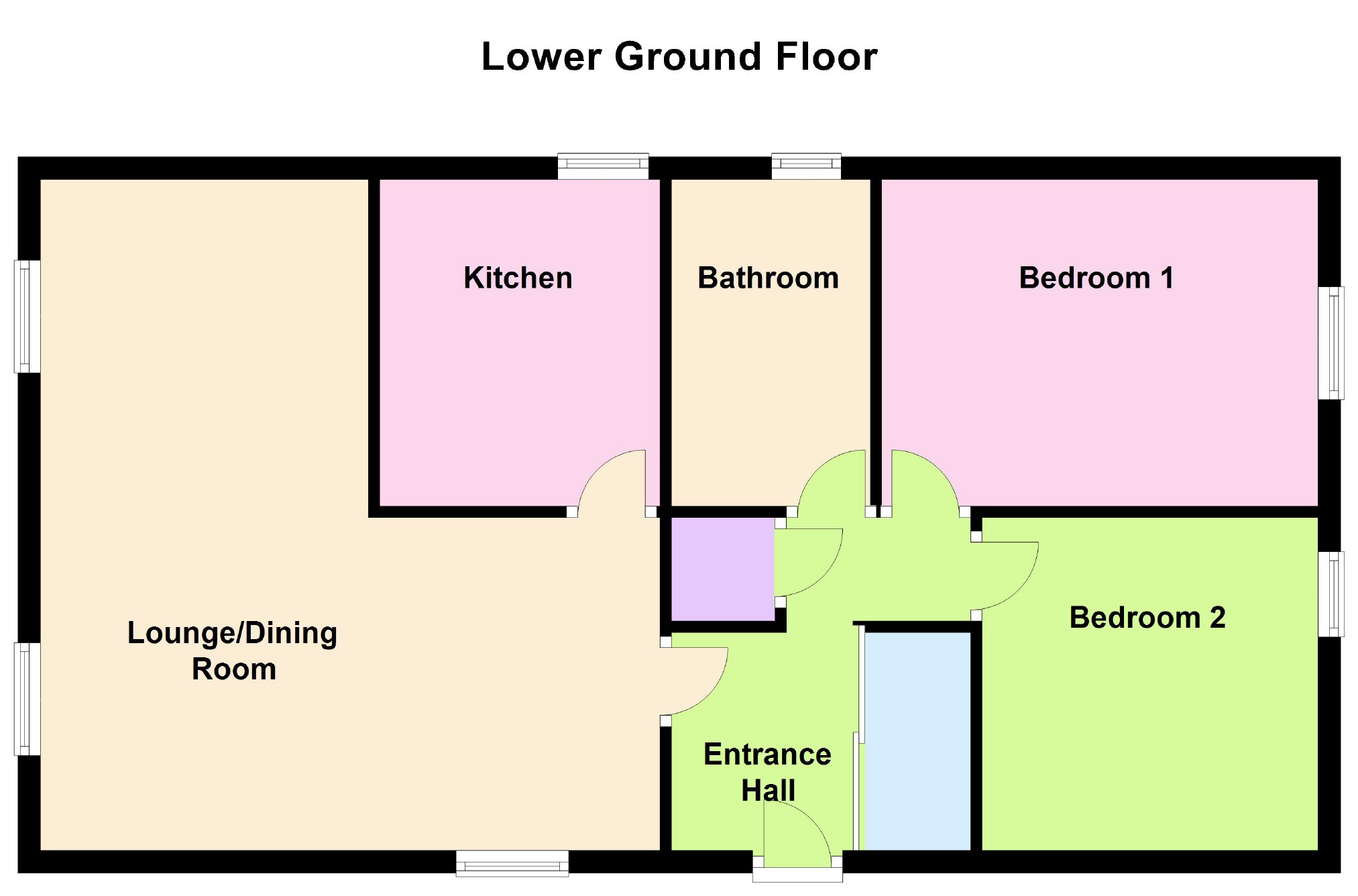 2 Bedrooms Flat for sale in Corbar Road, Buxton, Derbyshire SK17