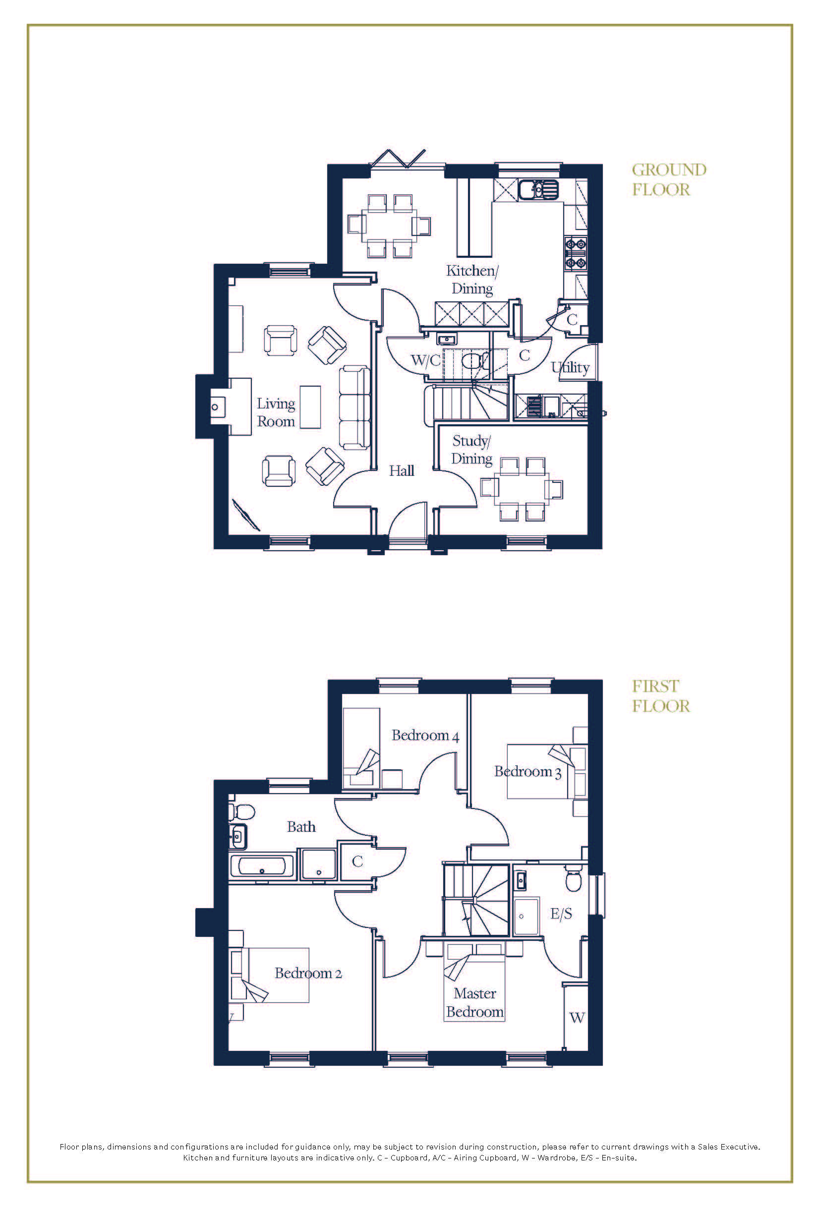 Plot 122, St Andrews Park, Norwich floorplan