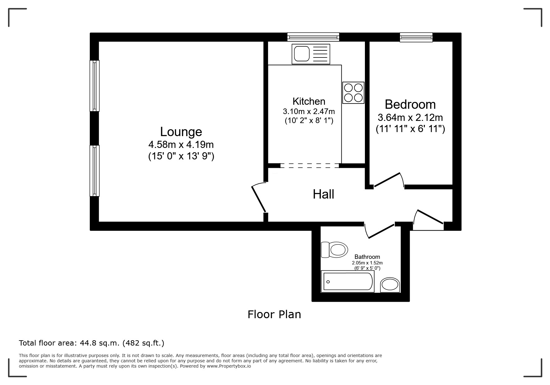 Lancaster Gardens, Essex floorplan