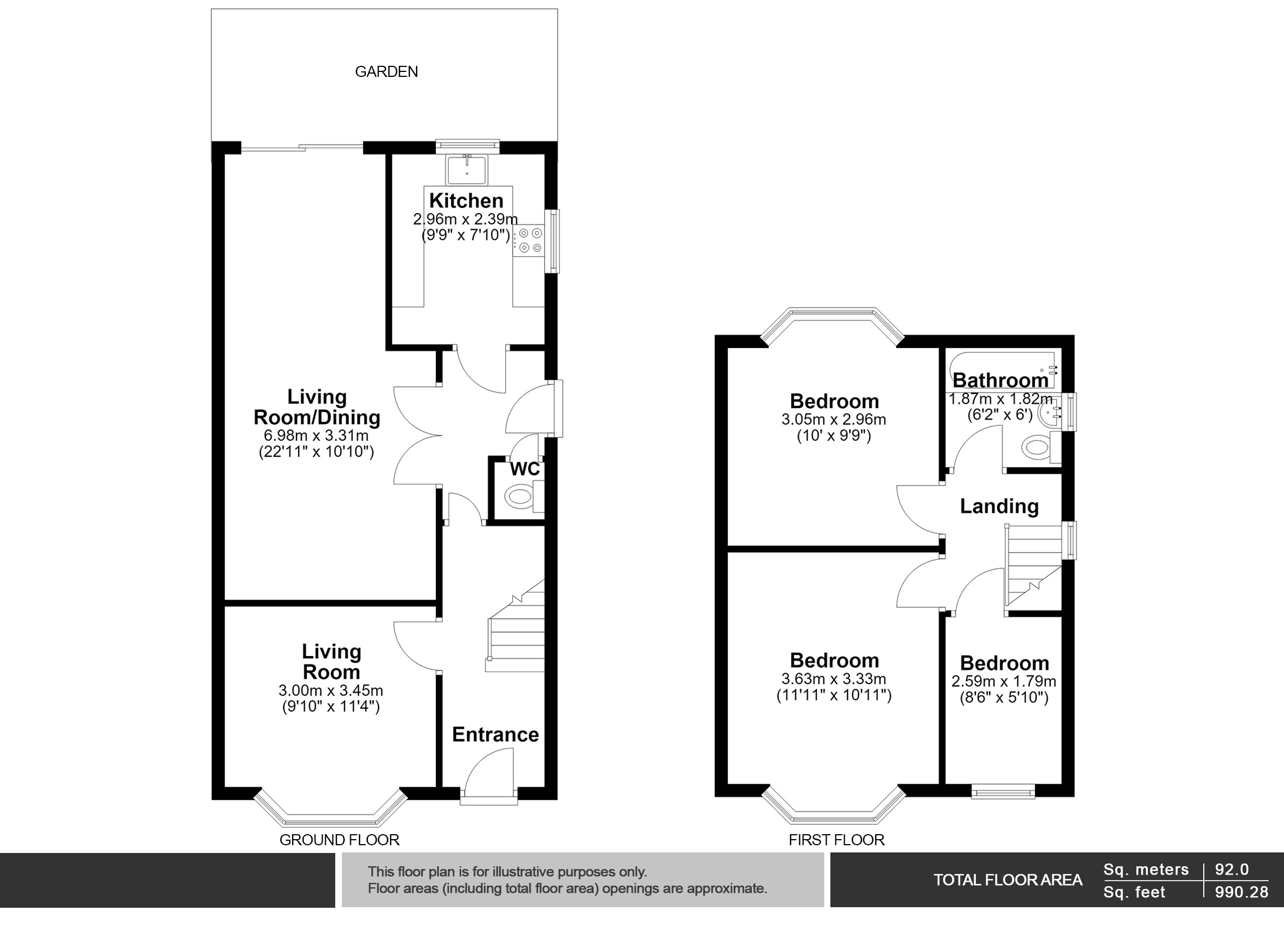 Tintern Avenue, 71, Kingsbury, London floorplan