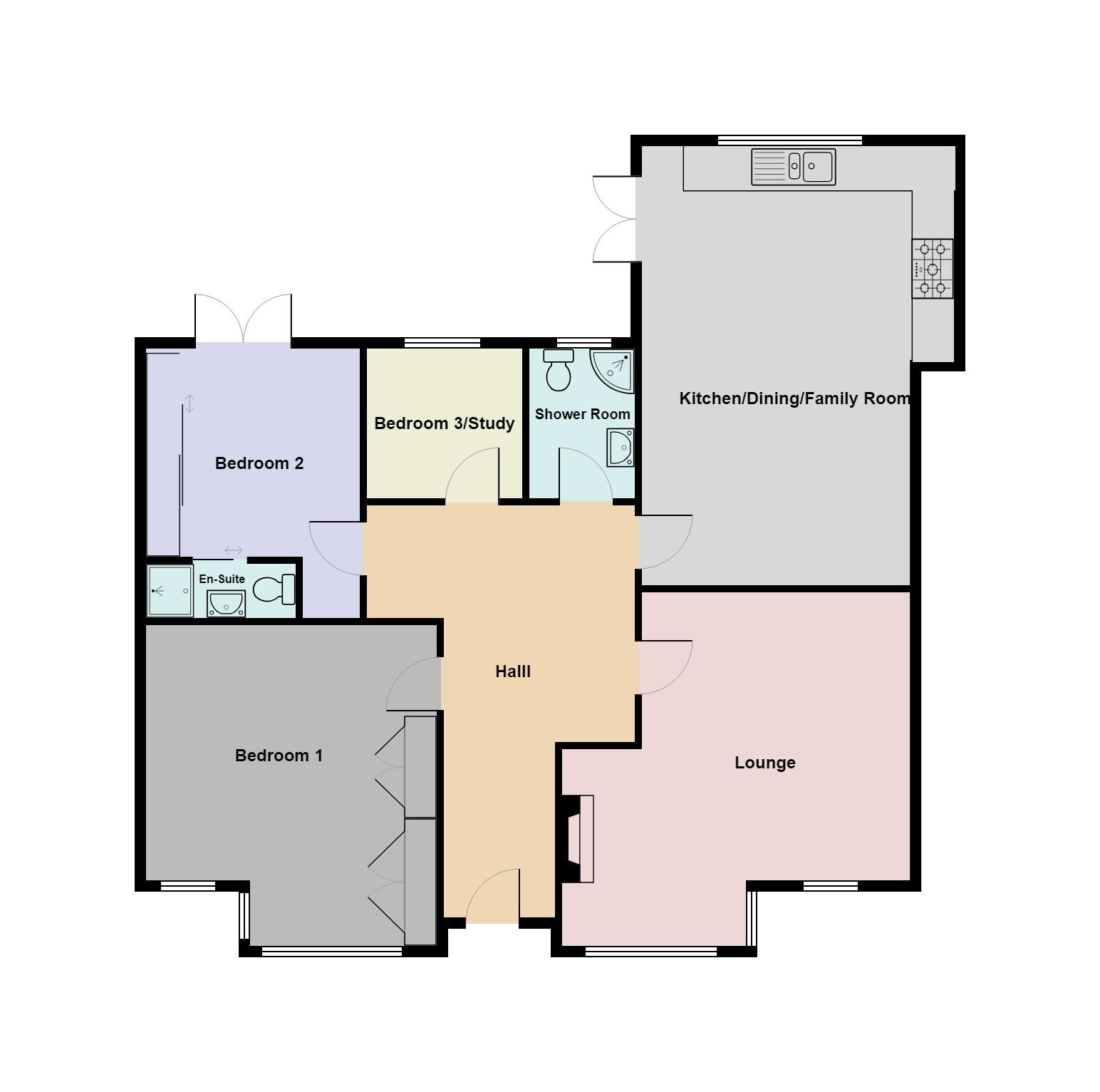 3 bed bungalow for sale in Launceston Road, Kelly Bray, Callington PL17