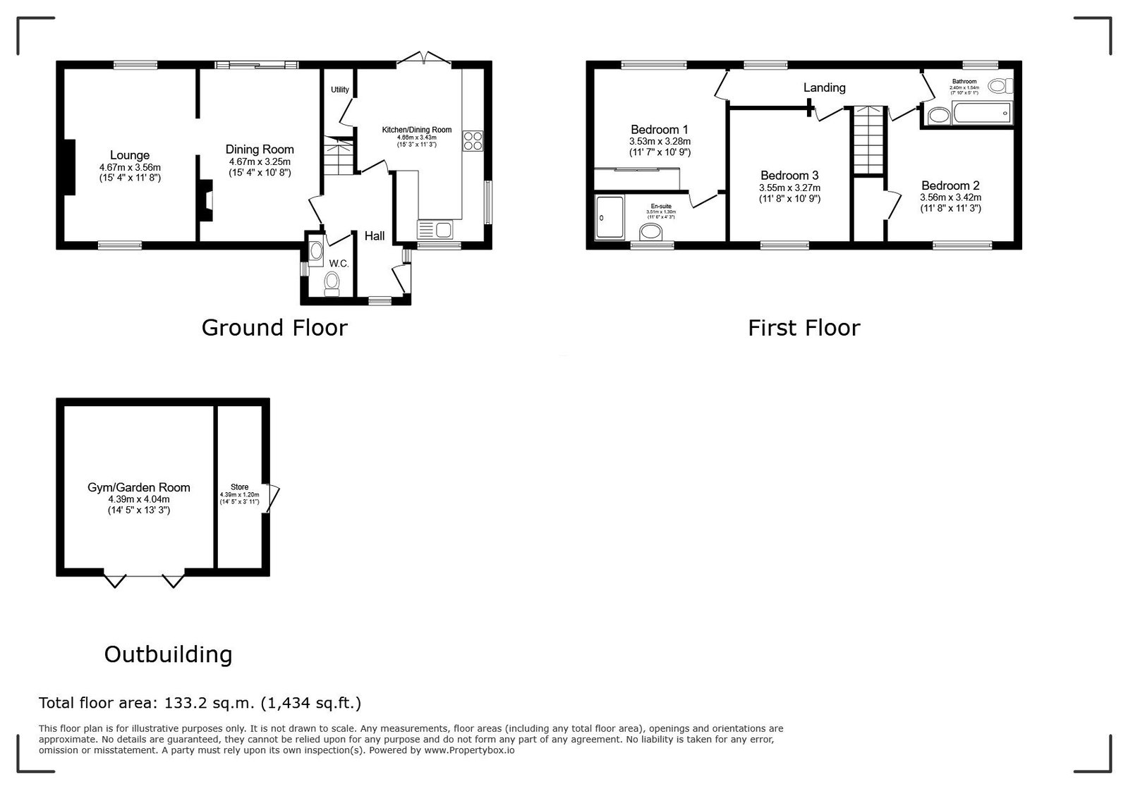68, Meadow View, Towcester floorplan