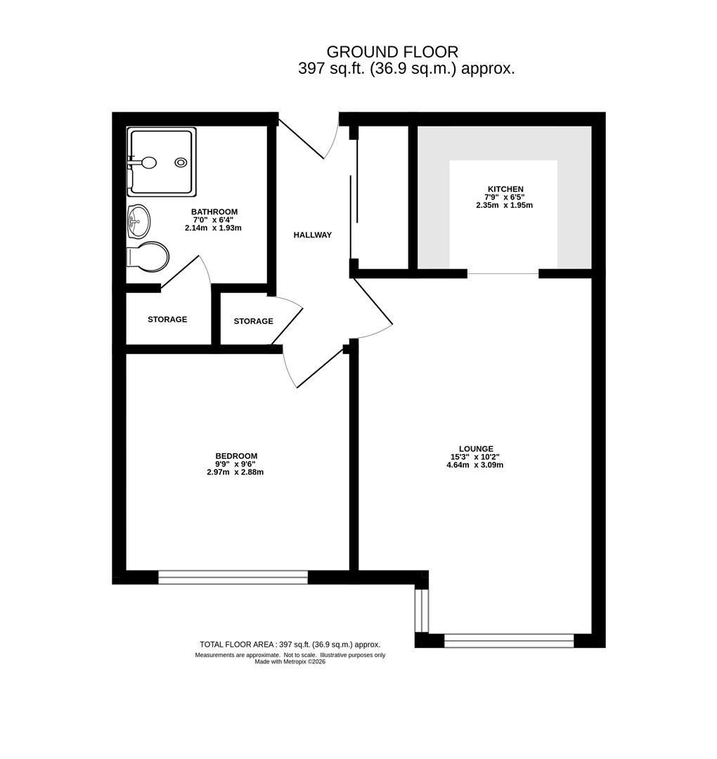 1 Primrose Court, Kings Road, Brentwood floorplan