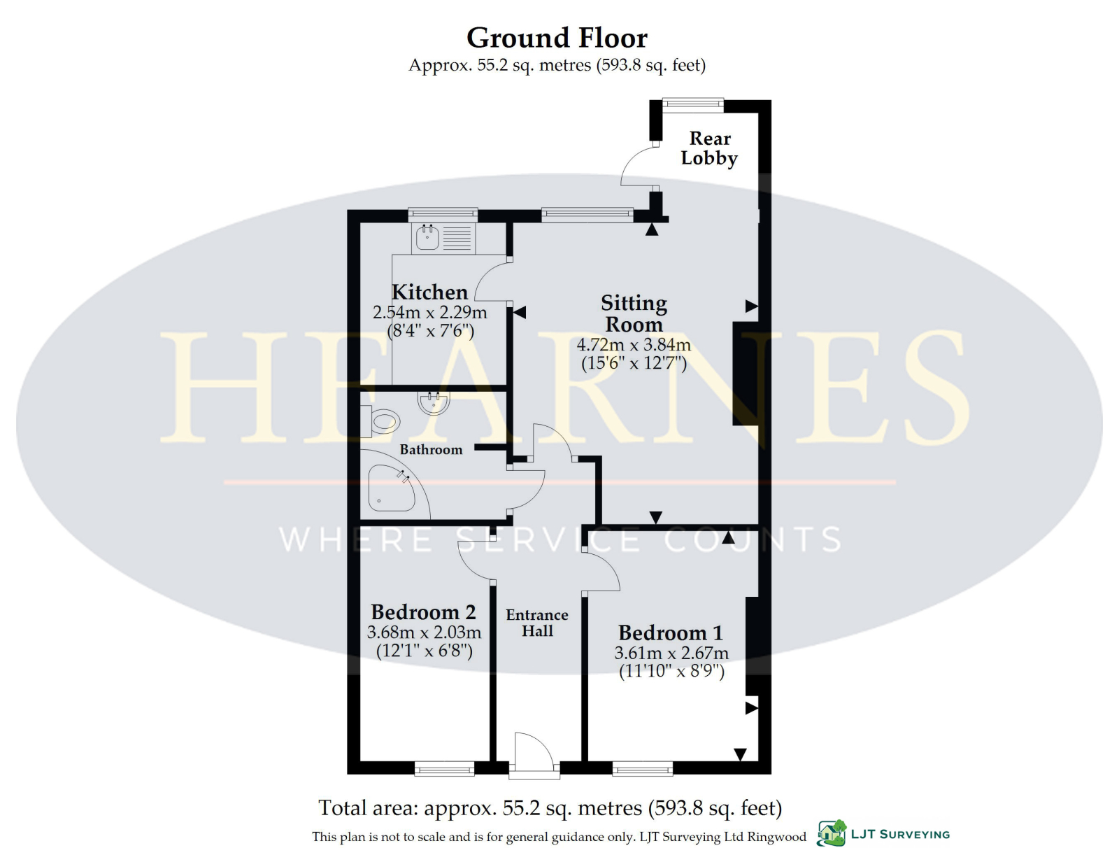 67a Southampton Road, Ringwood floorplan