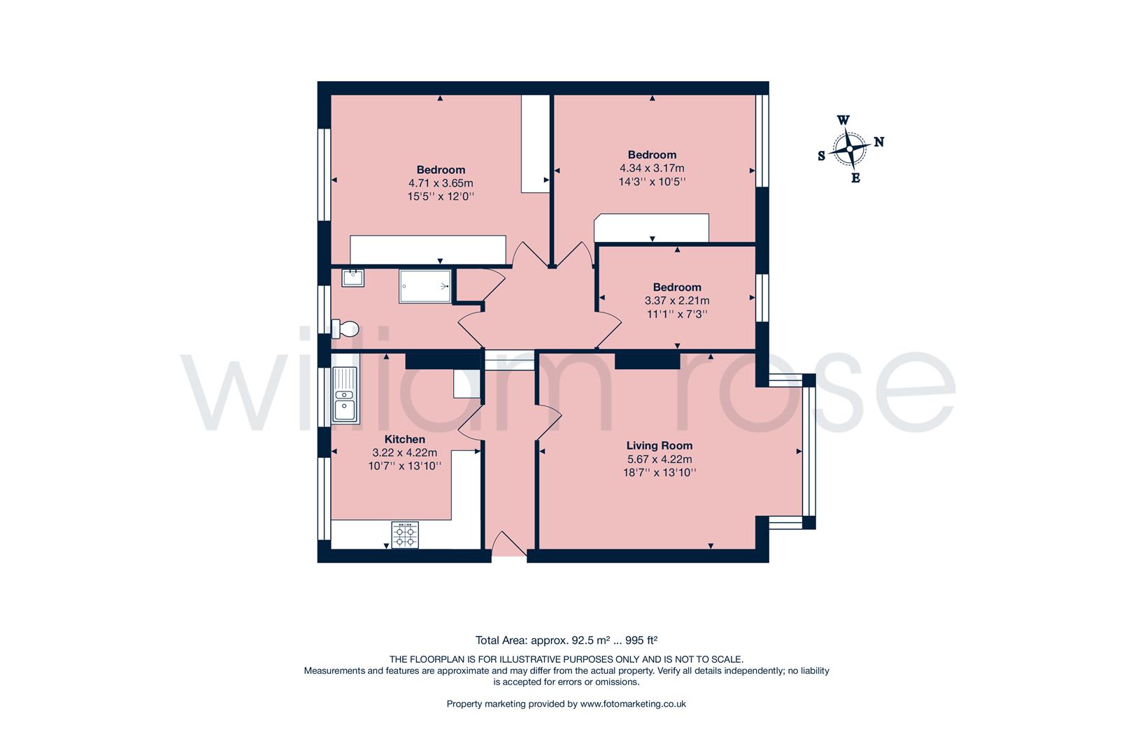 26, Glengall Road, Woodford Green floorplan