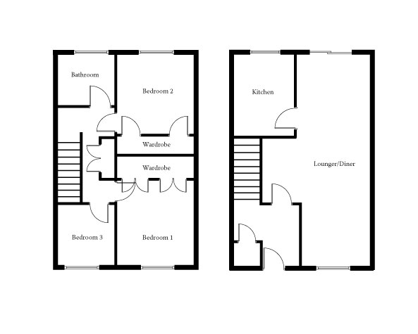 3 Bedrooms Terraced house to rent in Wellesley Close, Ash Vale GU12