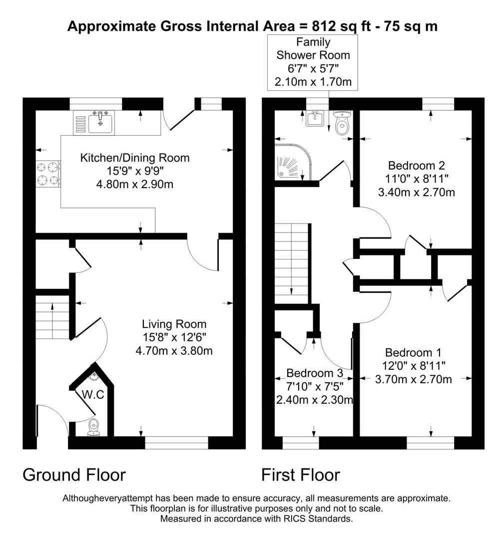 17, Spey Avenue, Fochabers floorplan