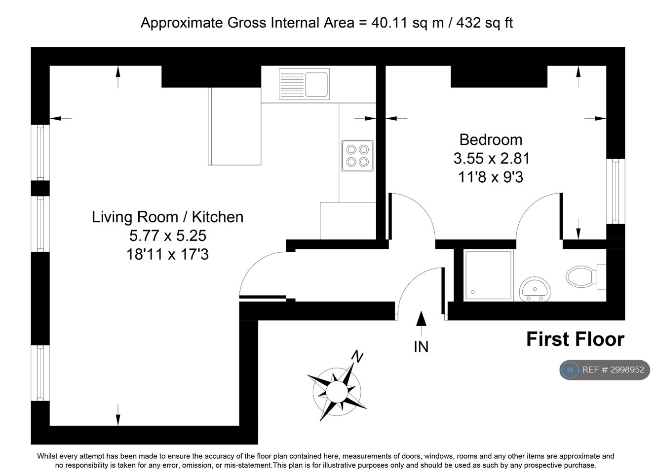 Flat, Footscray Road New Eltham, London floorplan