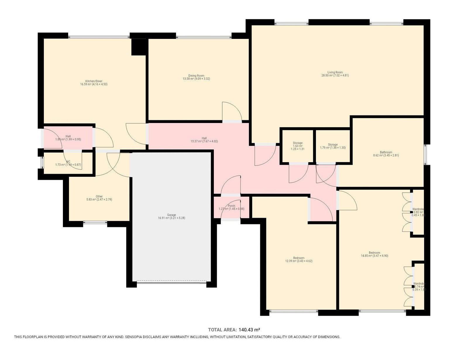 23, Sandy Hill, Stoke-on-Trent floorplan