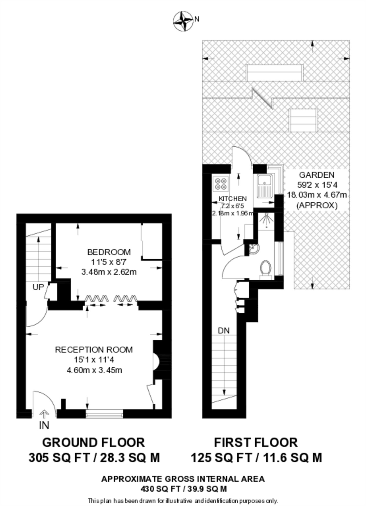 210a, Congleton Grove, London floorplan