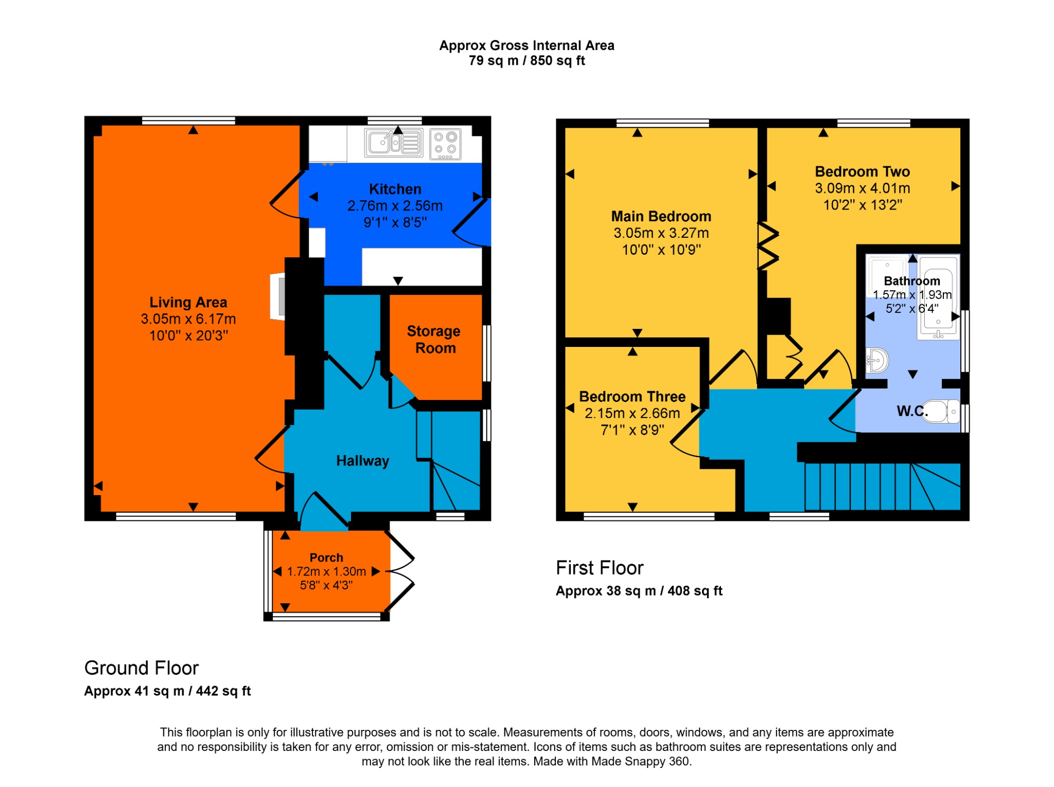 3, Canberra Road, Weymouth floorplan