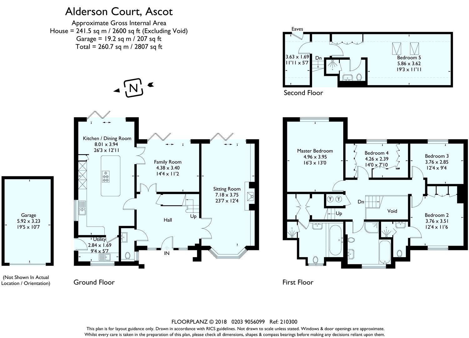 5 Bedrooms Detached house for sale in Alderson Court, Ascot, Berkshire SL5