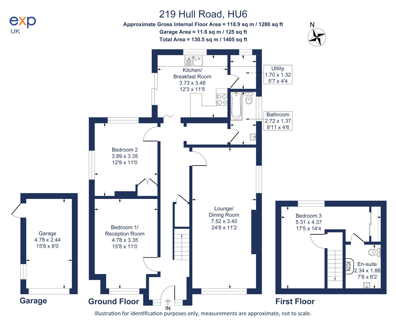 219, Hull Road, Hull floorplan