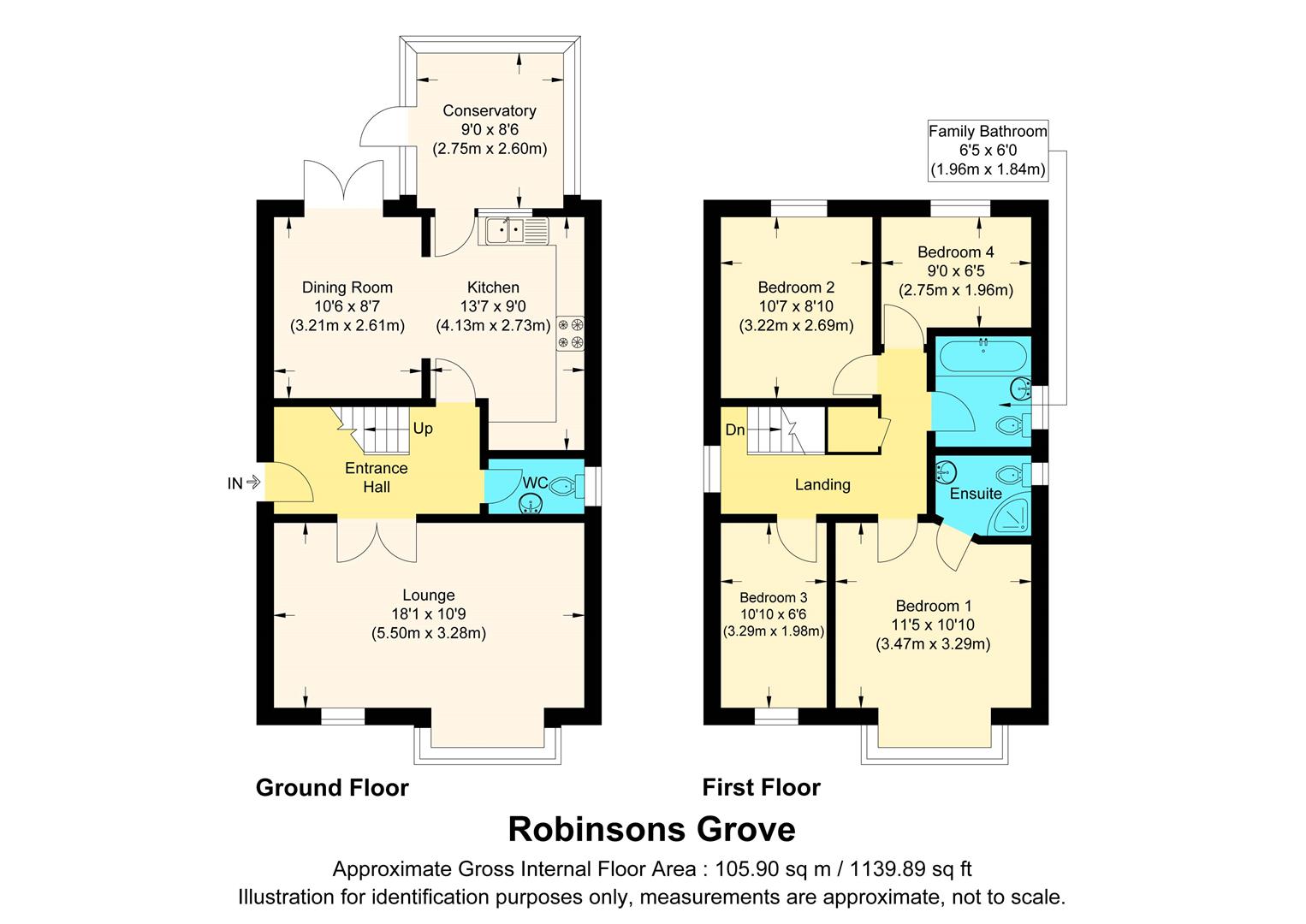 3, Robinsons Grove, Brigg floorplan