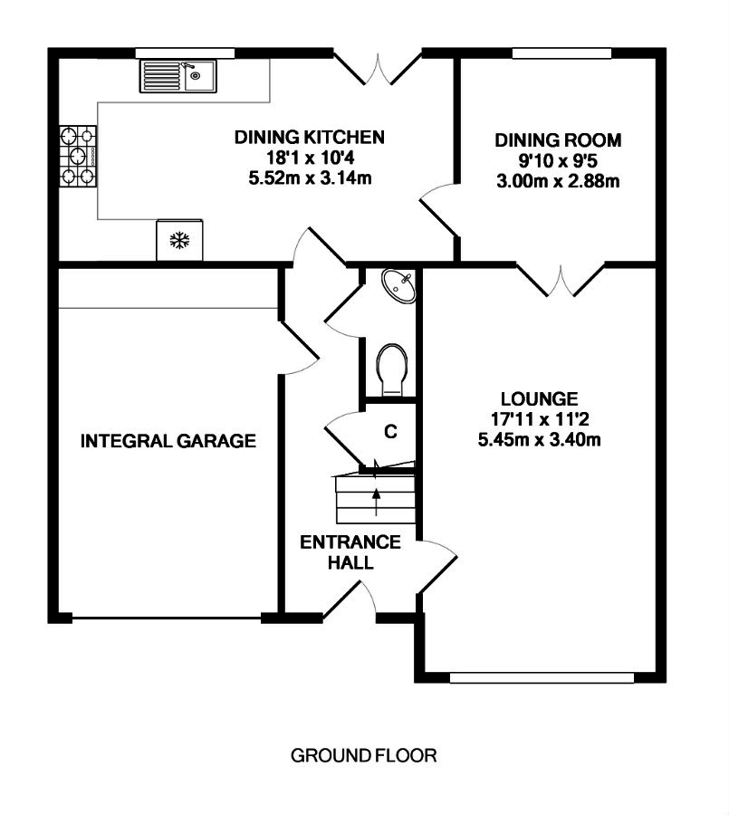 4 Bedrooms Detached house for sale in Mallace Avenue, Armadale, Bathgate EH48