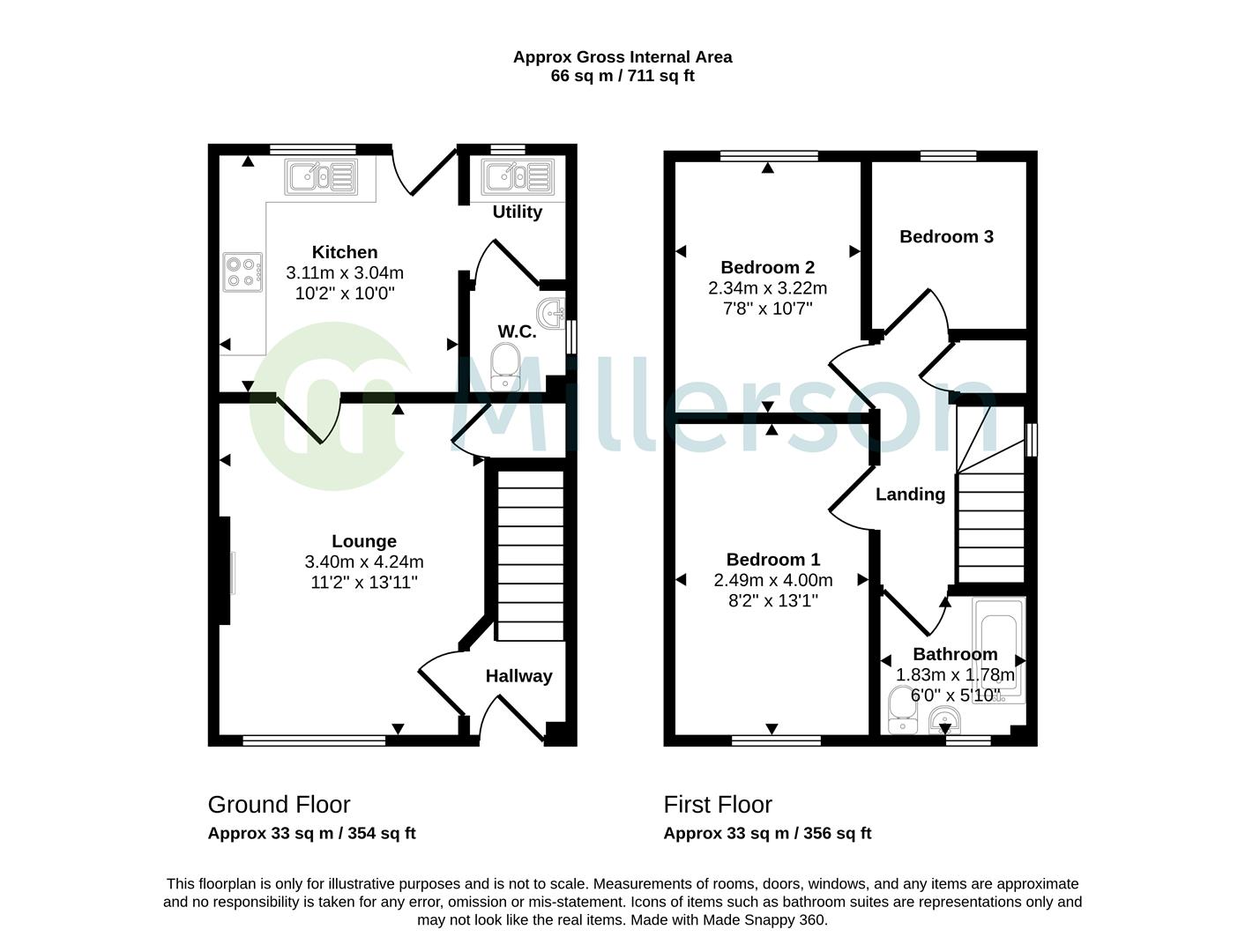 Pendilly Drive, St. Austell floorplan