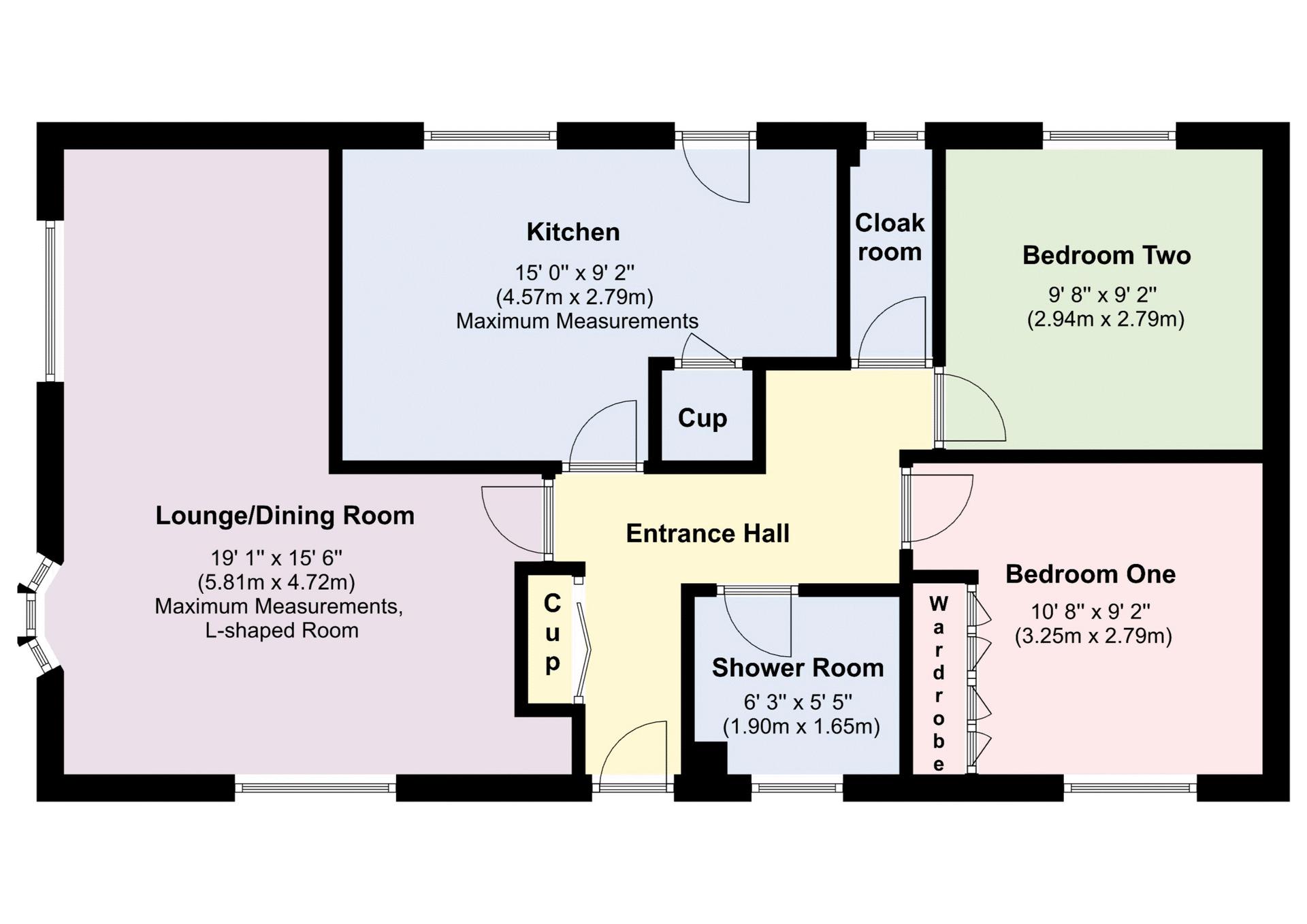 38, Northfield Park, Upper Cornaway Lane, Fareham floorplan
