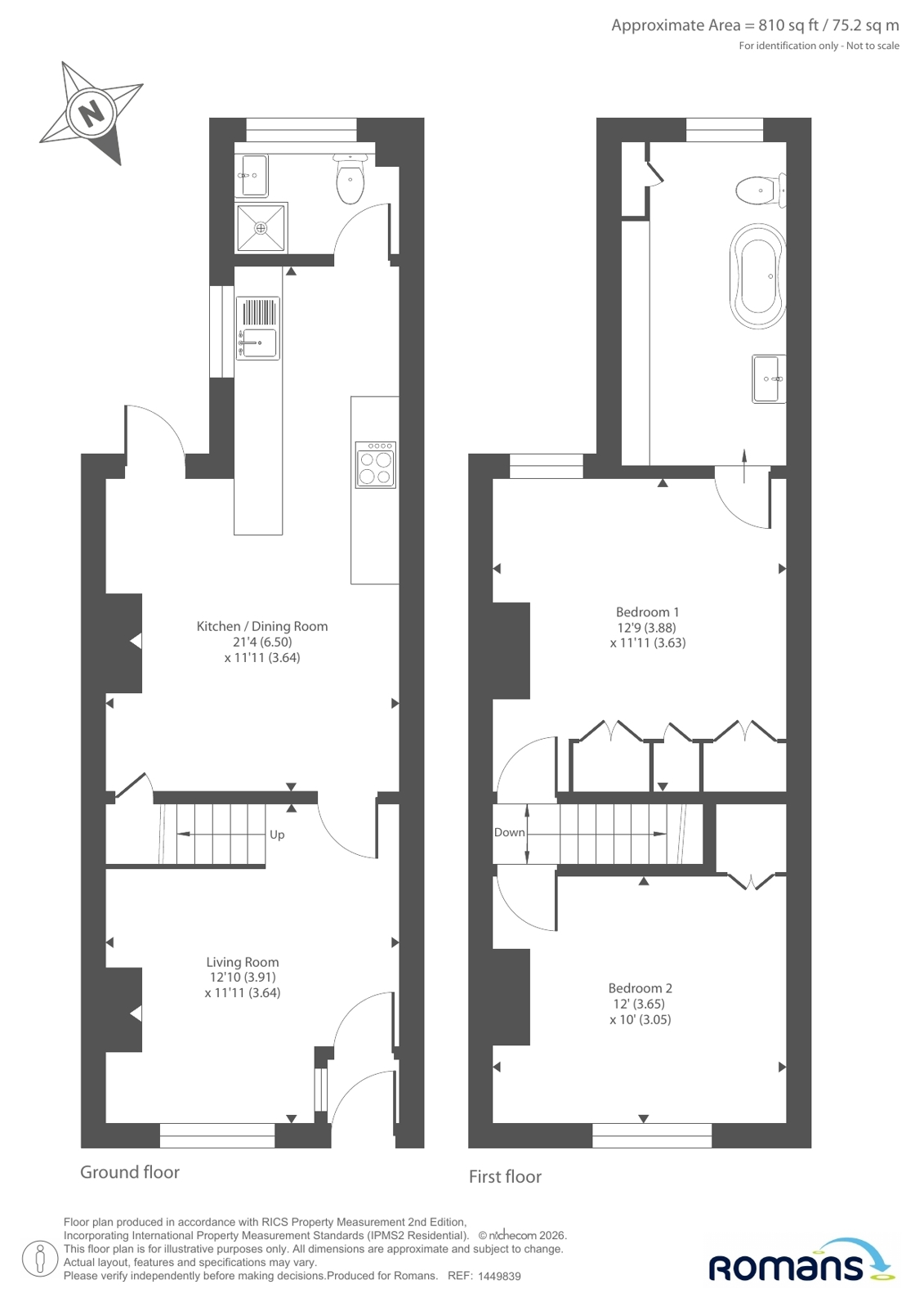 42, Sherman Road, Berkshire floorplan
