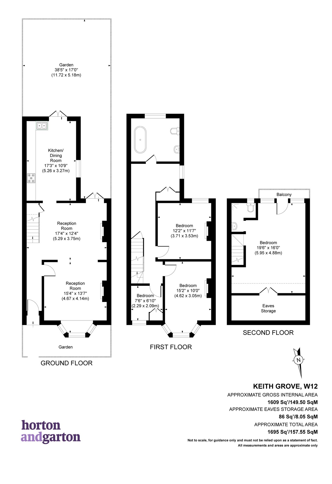 53, Keith Grove, London floorplan