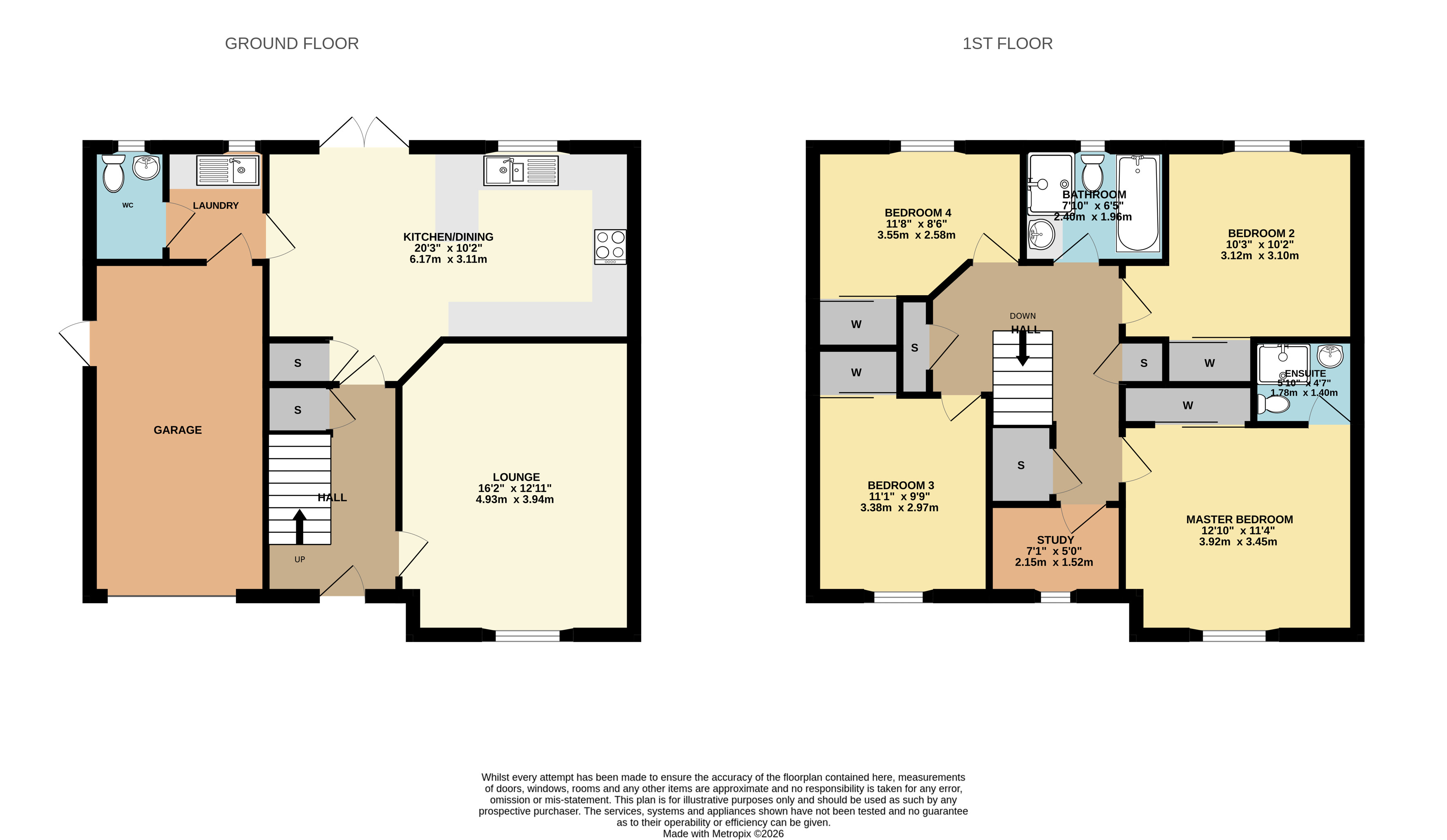 39, Law View, Fife floorplan
