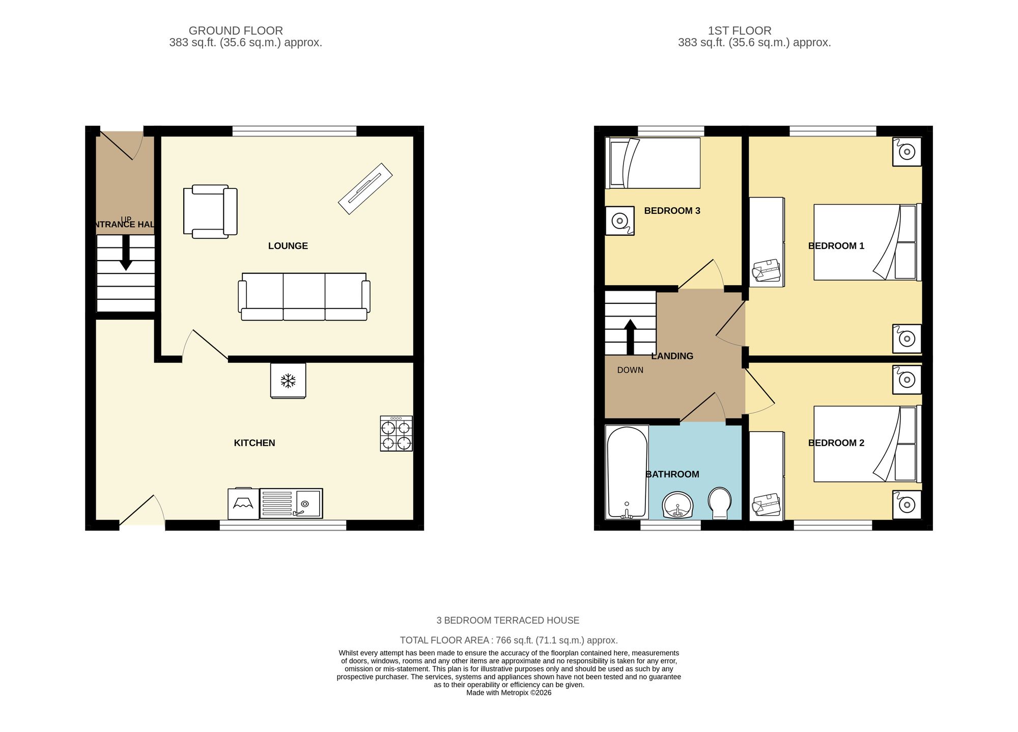 10 Manor Road, Dewsbury floorplan
