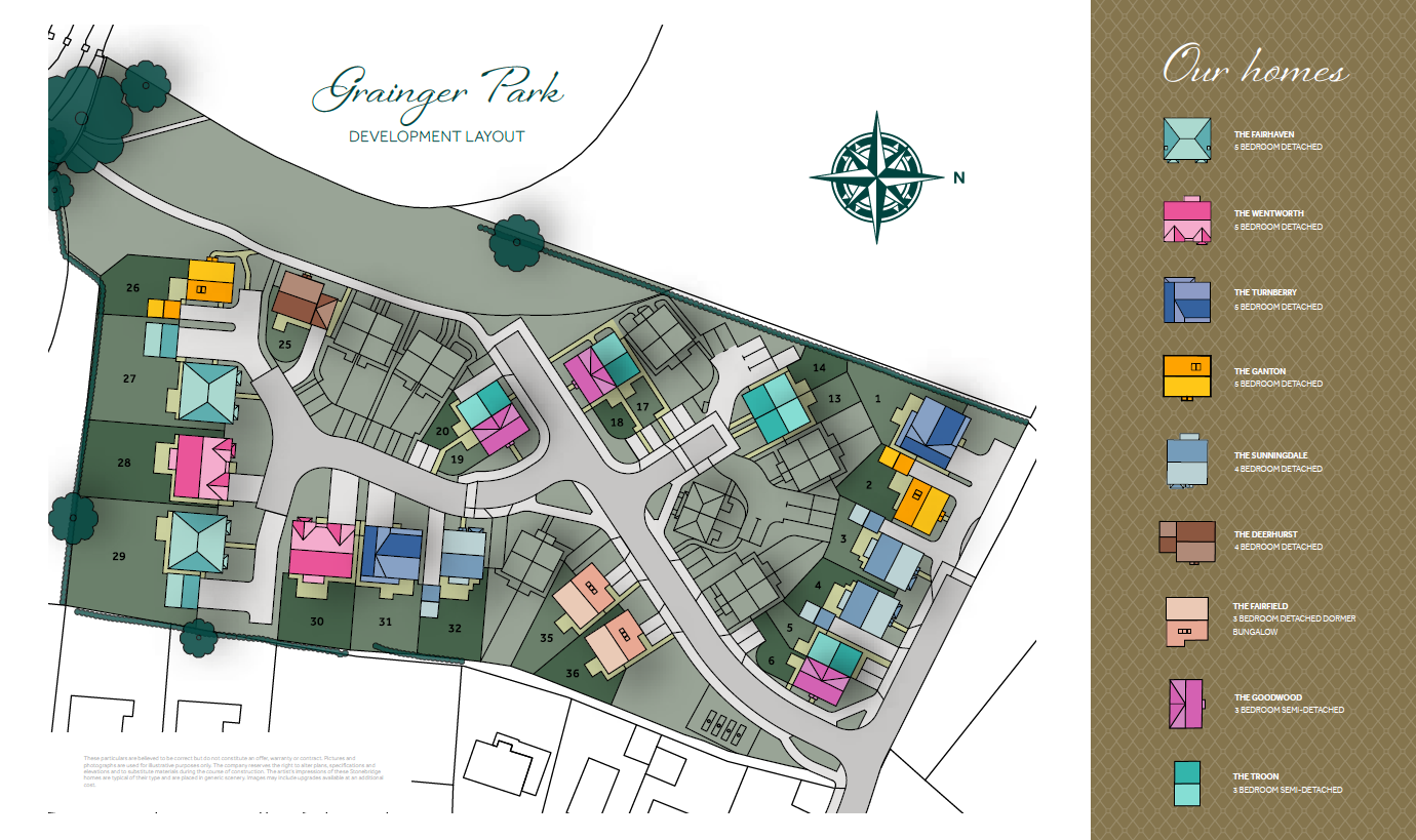 Plot 26, The Ganton, Grainger Park, Goldsborough, Harrogate HG5, 5 bedroom detached house for