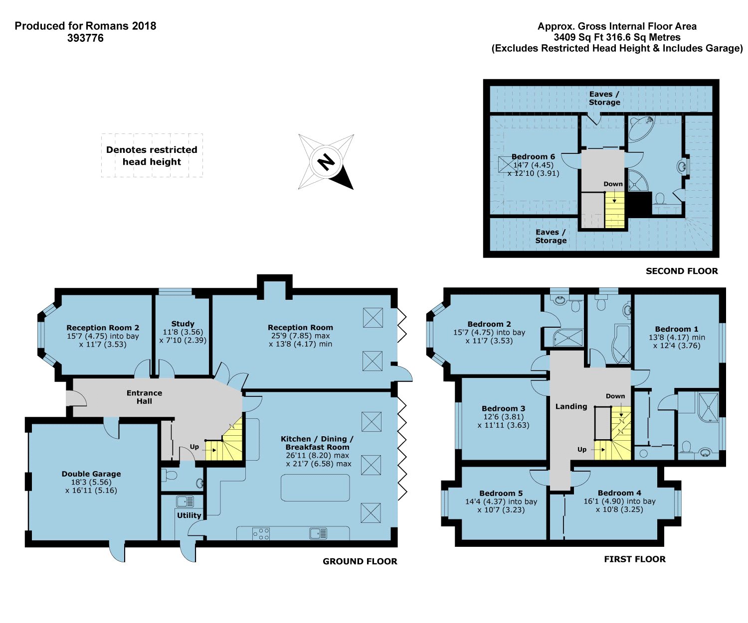 6 Bedrooms Detached house for sale in Chestnut Avenue, Wokingham, Berkshire RG41