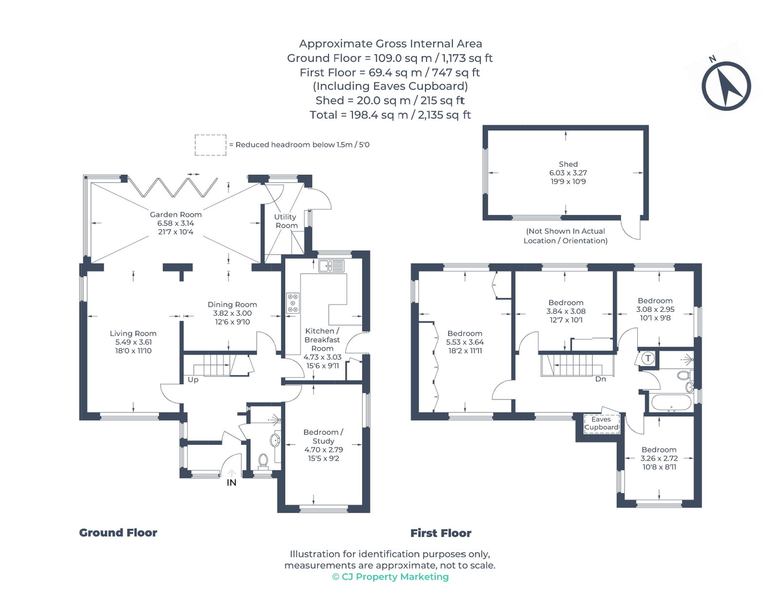 6, Mark Drive, Gerrards Cross floorplan
