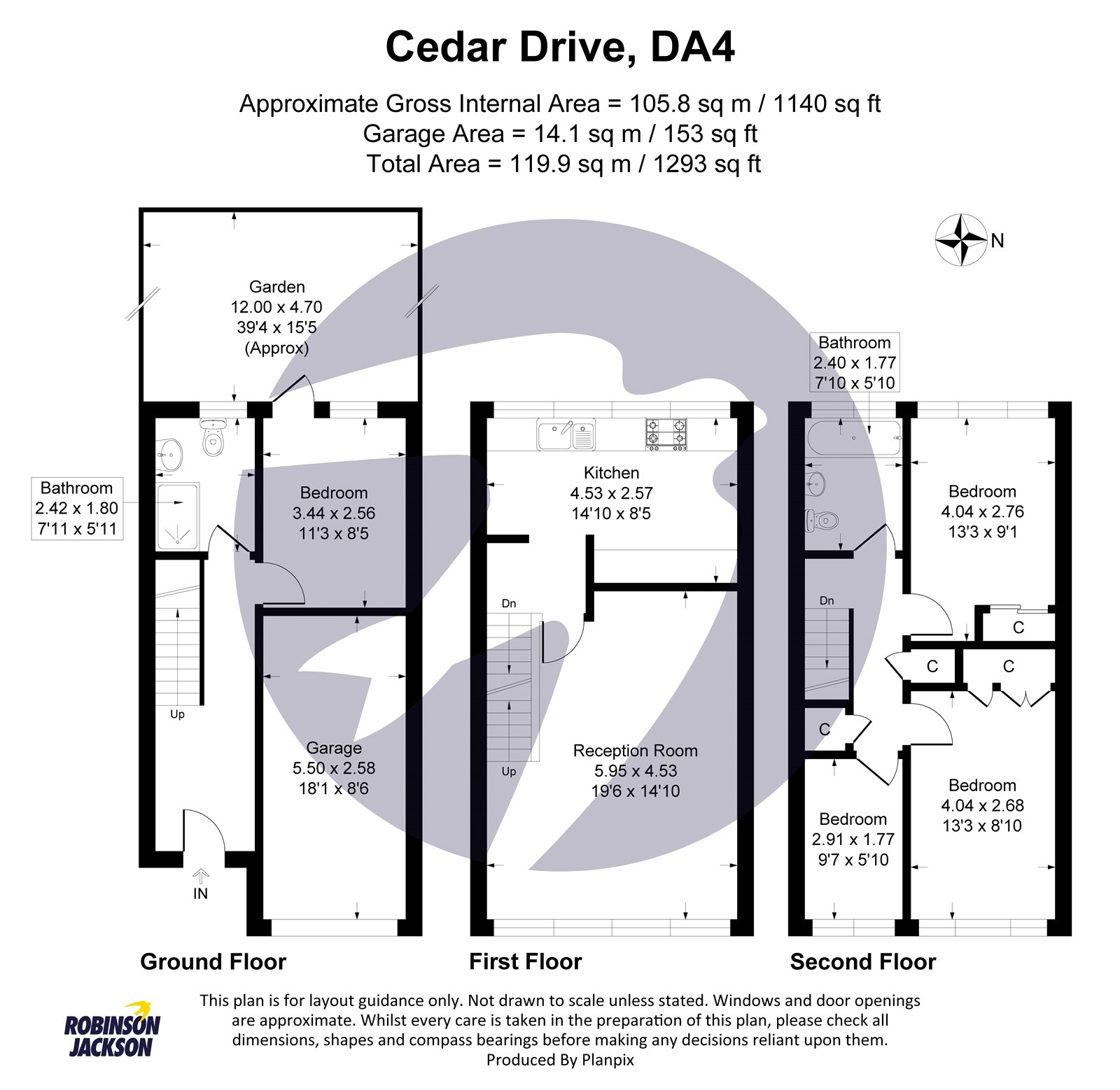 83, Cedar Drive, Dartford floorplan