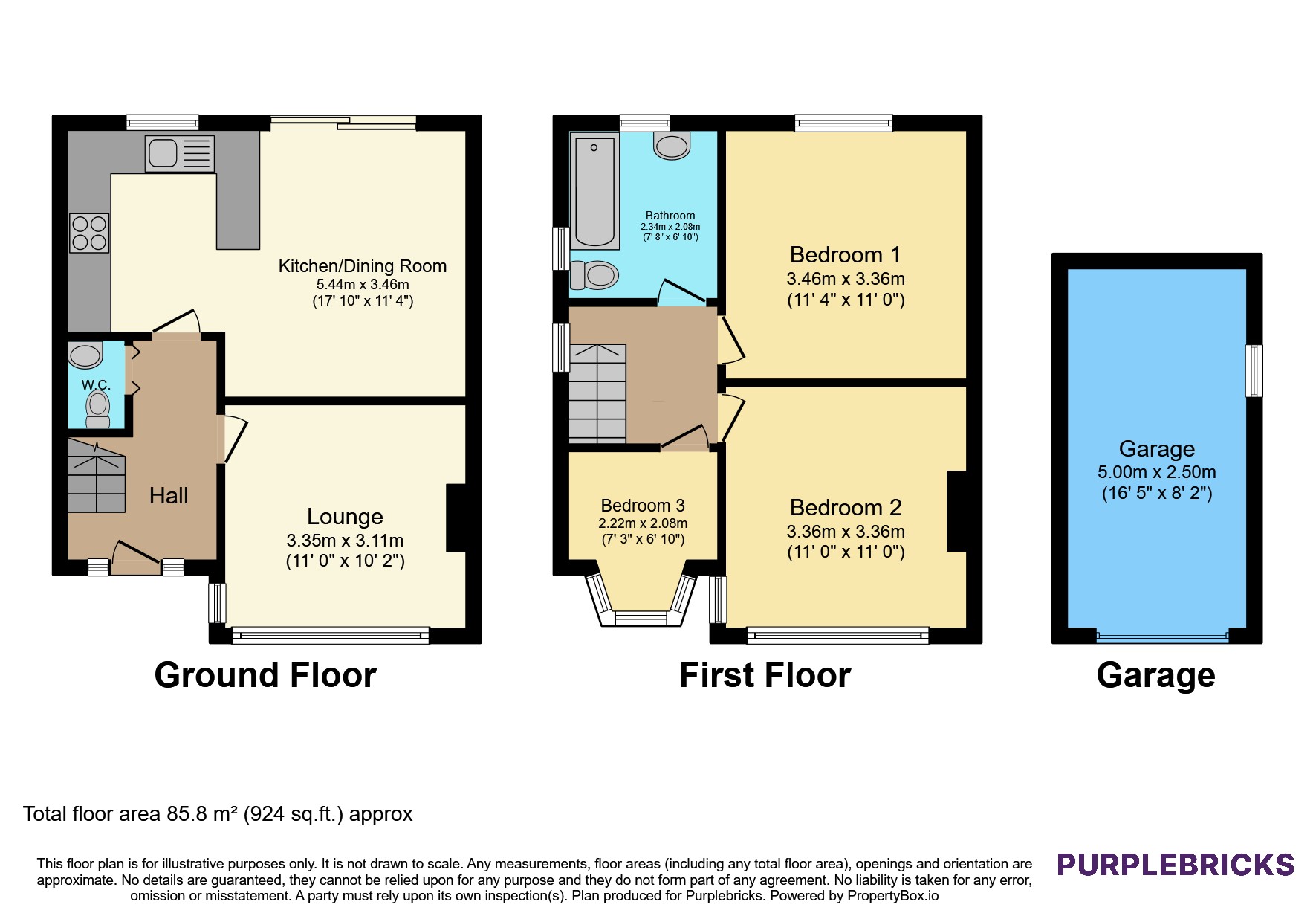 Arbury Avenue, Cheadle Heath floorplan