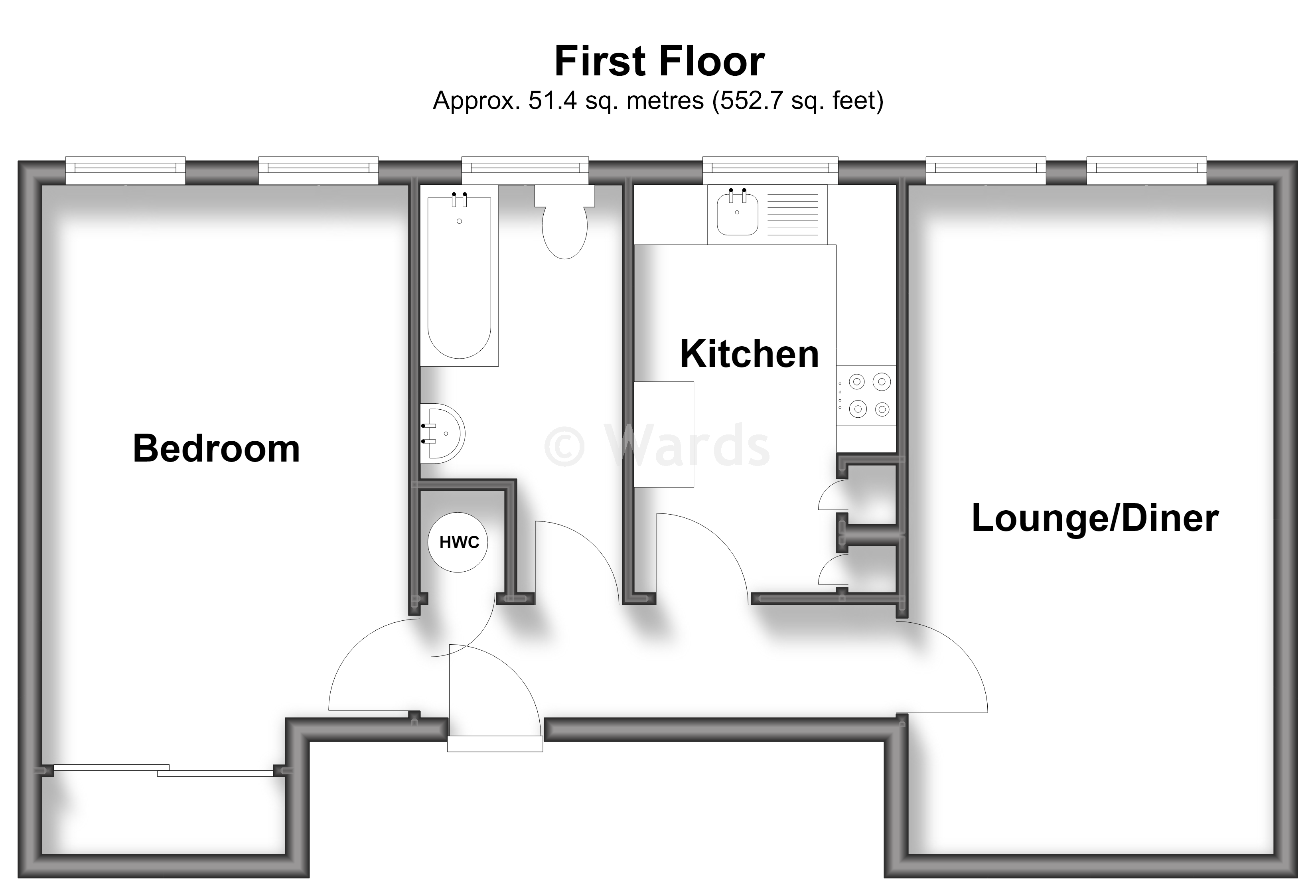 Cyprus Court, Cyprus Road, Faversham floorplan