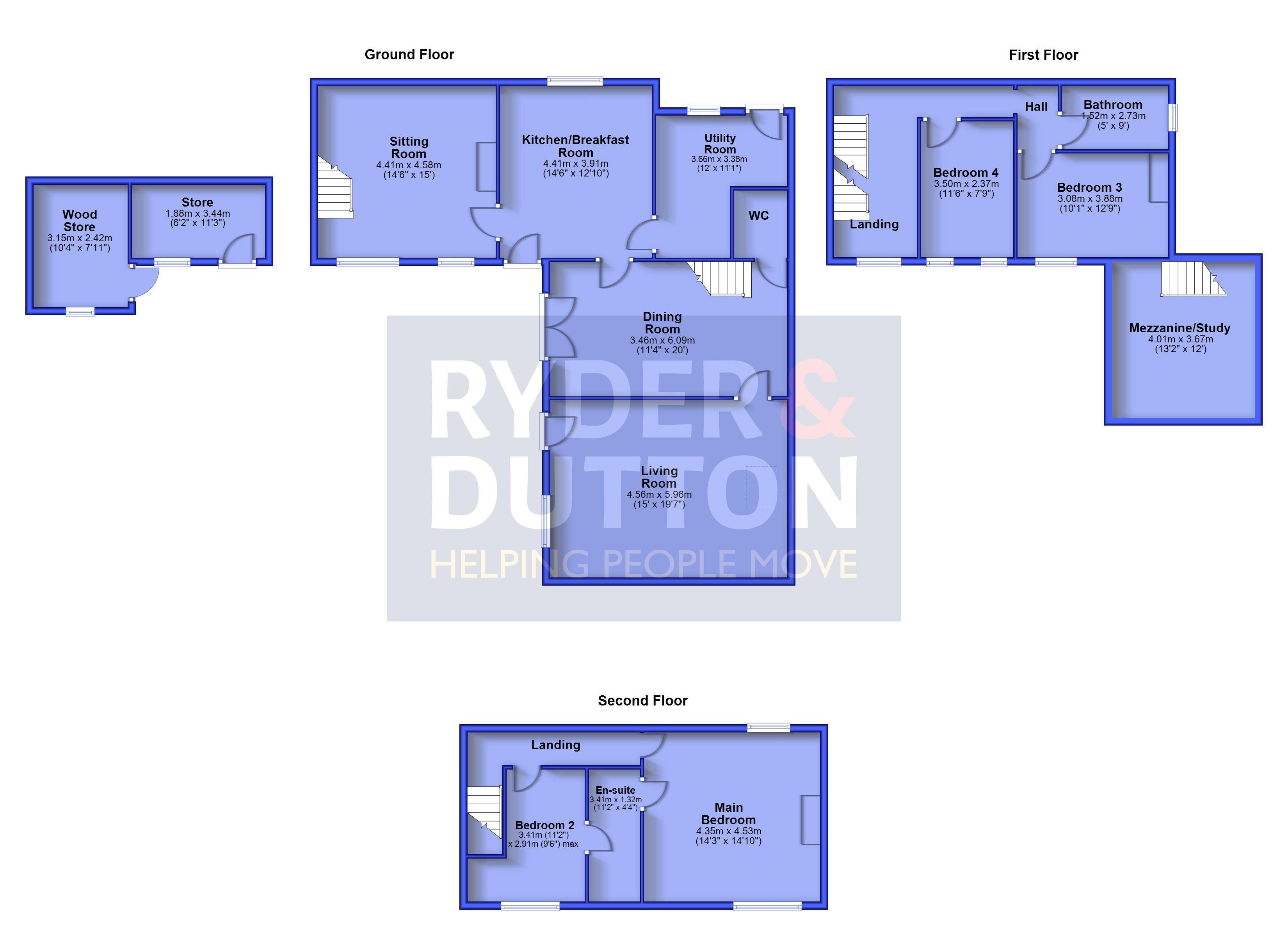 The Cruck House, 11, Nabbs Lane, Huddersfield floorplan