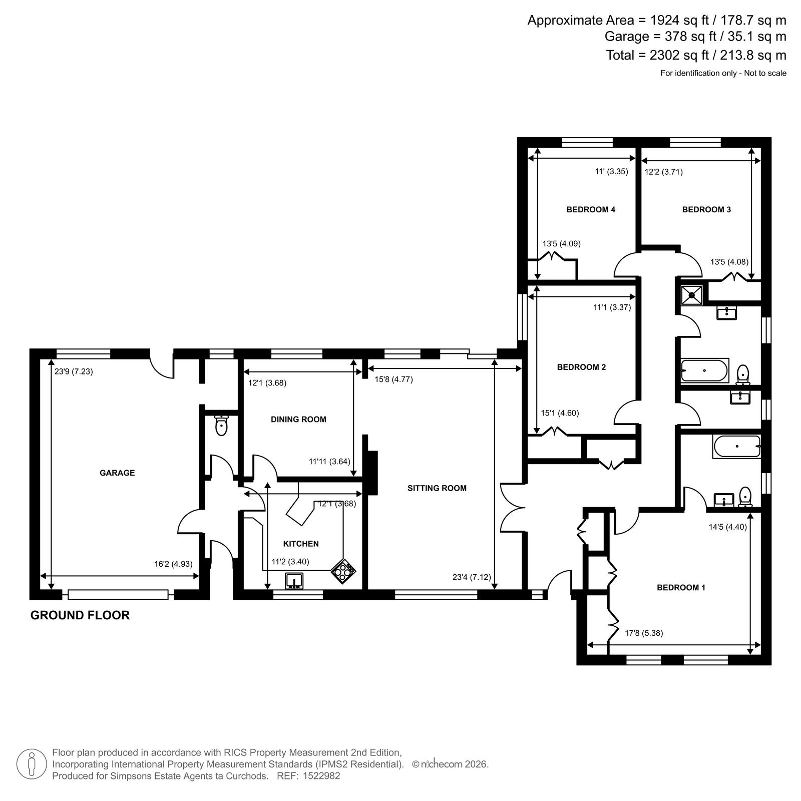 The Fosse Edge,, Barnett Lane, Wonersh floorplan