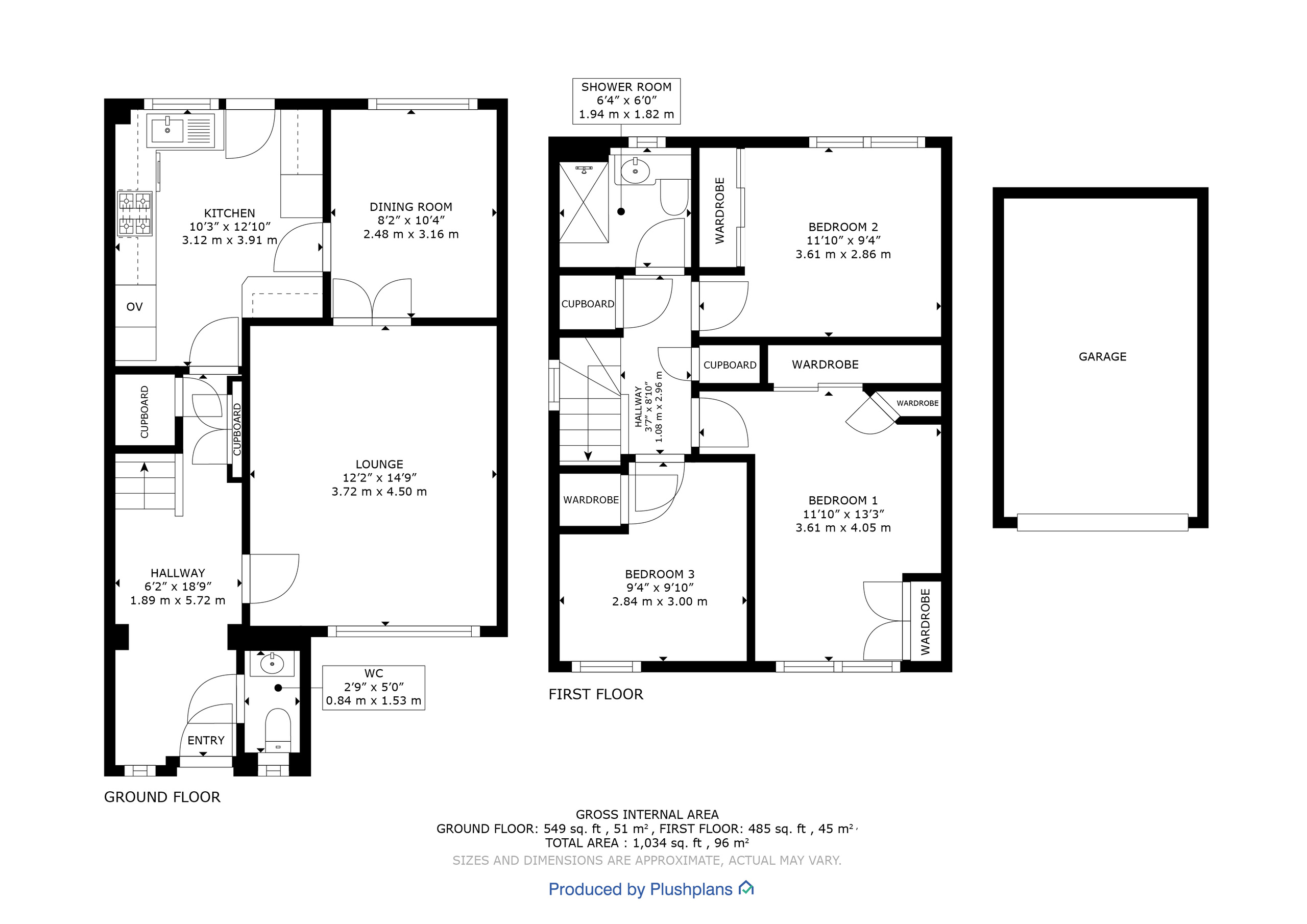 12 Heather Avenue, Glasgow floorplan