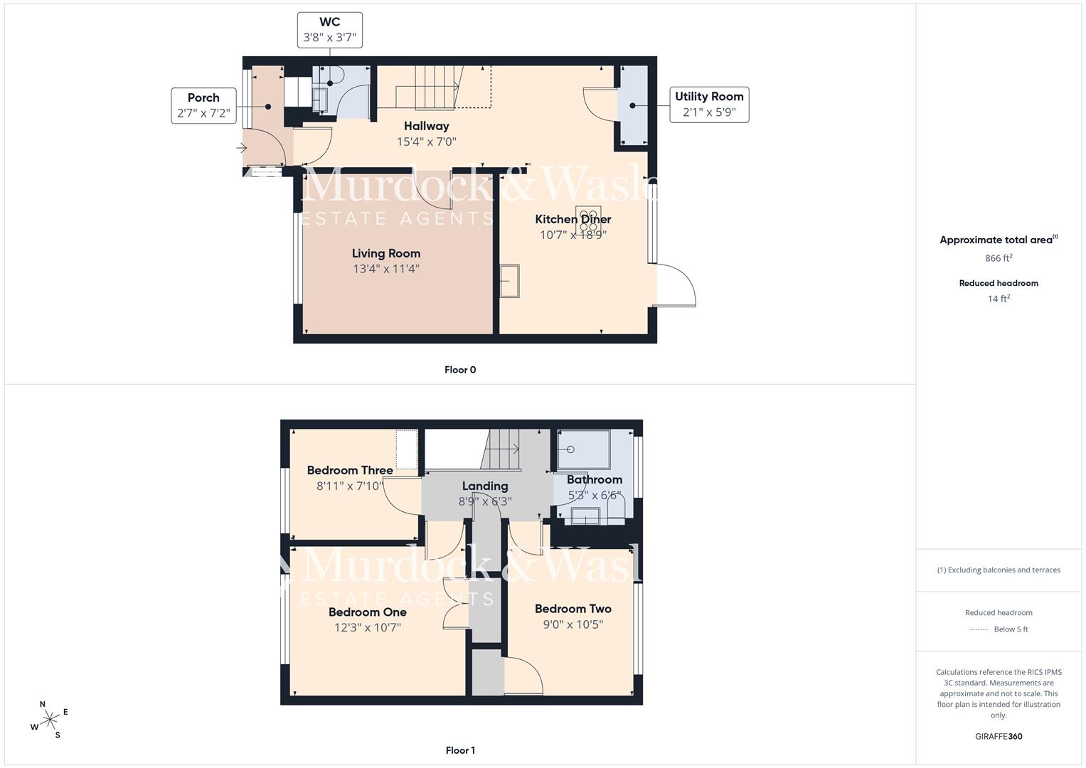 Alexandria Walk, Cheltenham floorplan