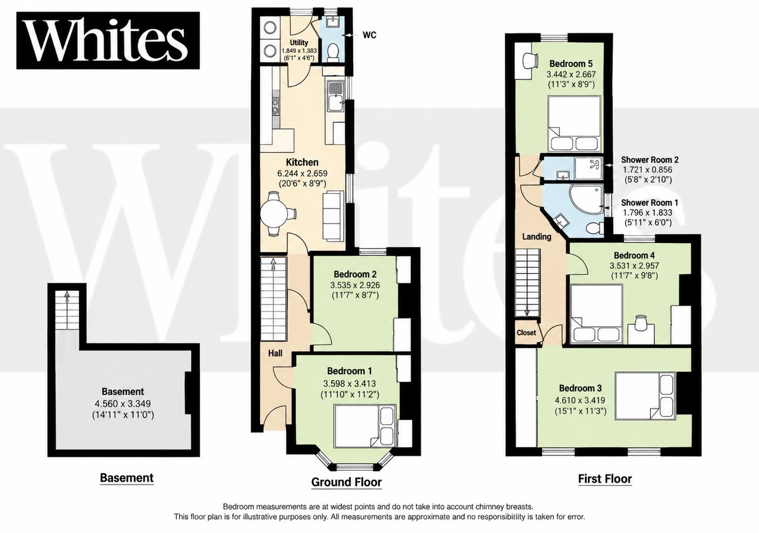 Lutterworth Road, Northampton floorplan
