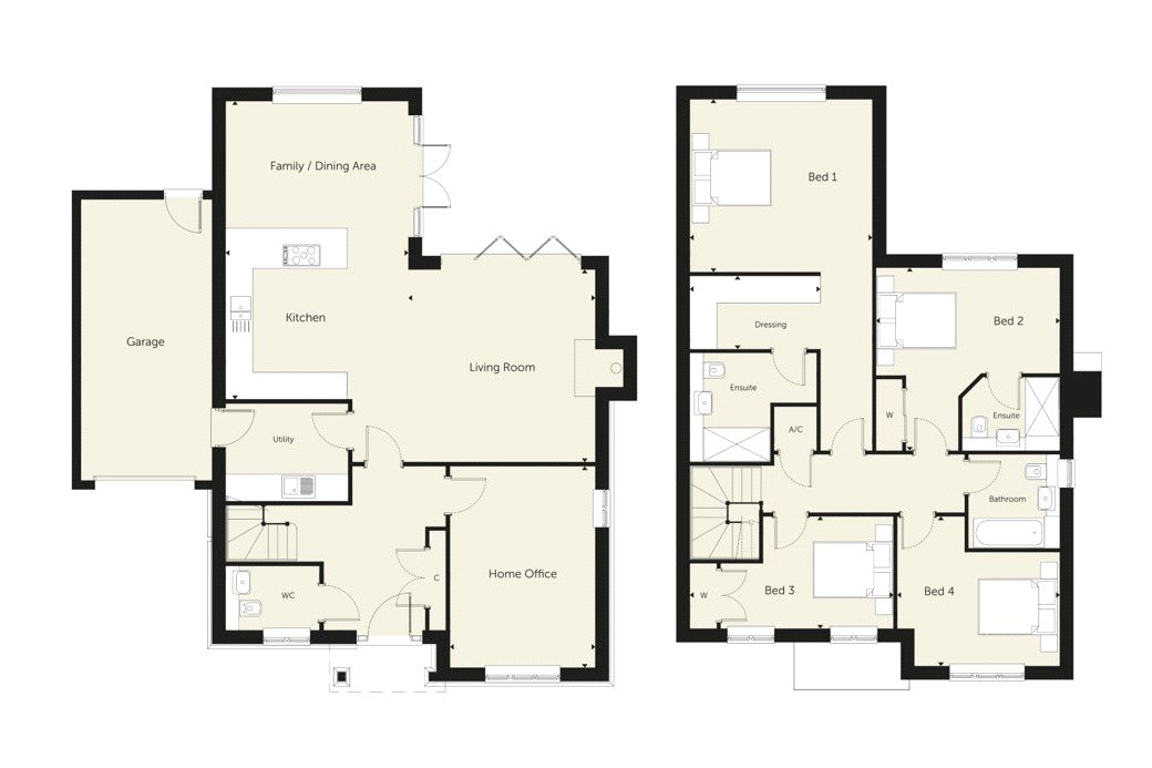 Plot 57 Shepherds Ridge,, Tower House Farm, Reading floorplan