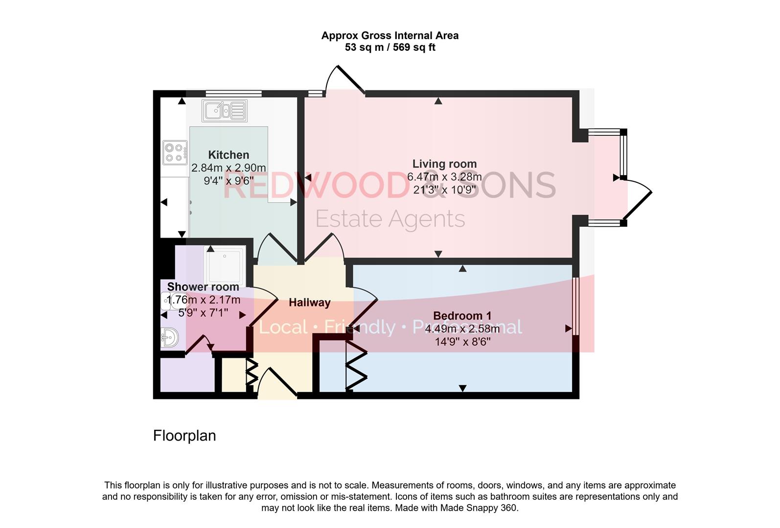 Priestley Way, Bognor Regis floorplan