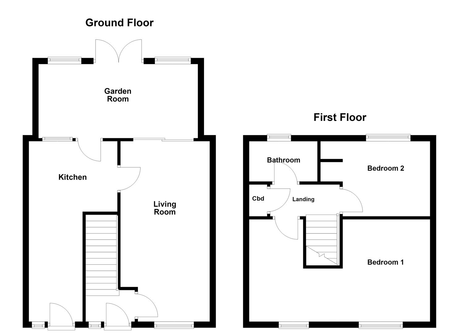 12, Eastbourne Avenue, Corby floorplan