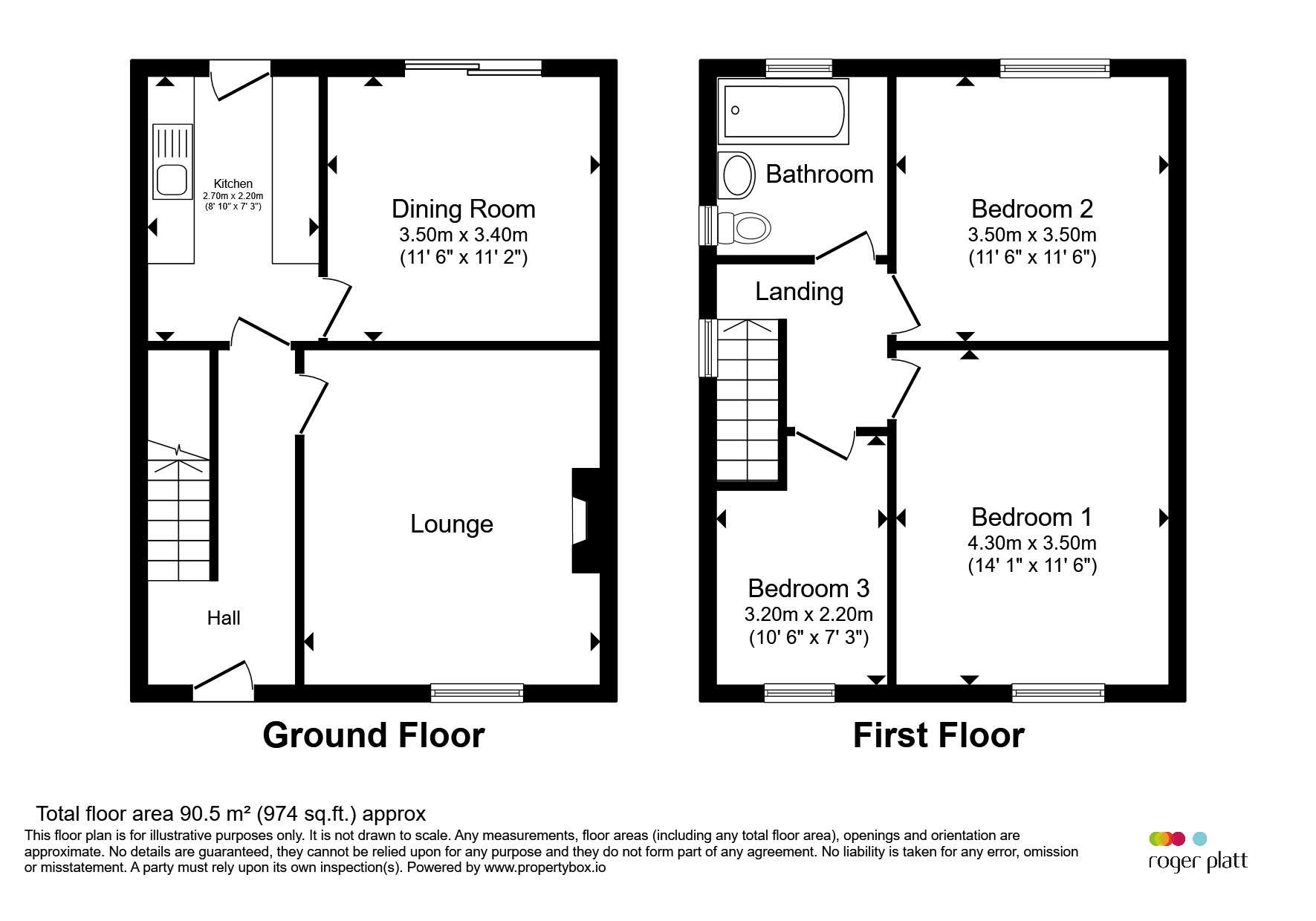 Windermere Way, Slough floorplan